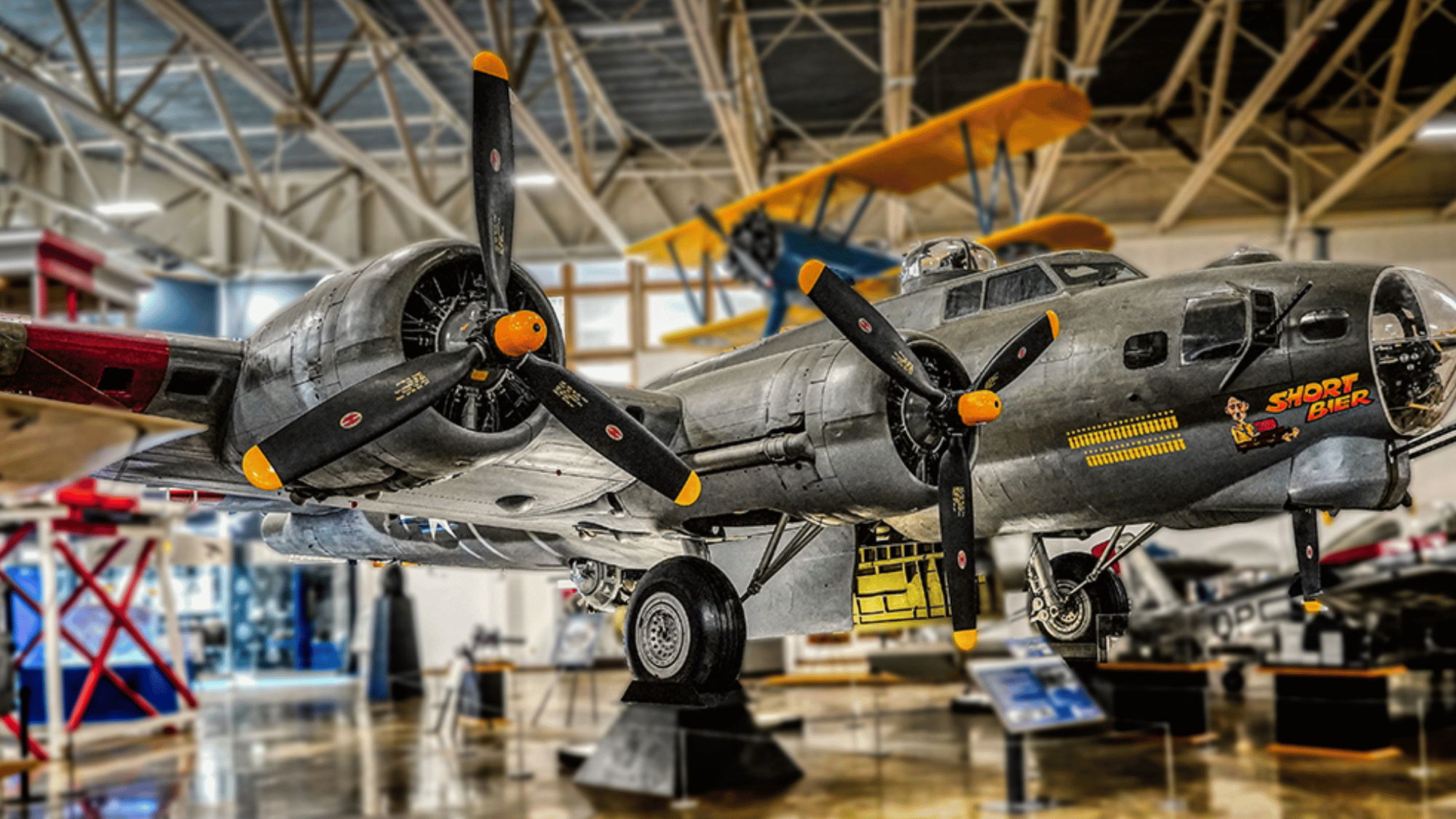 aircraft and missile exhibits