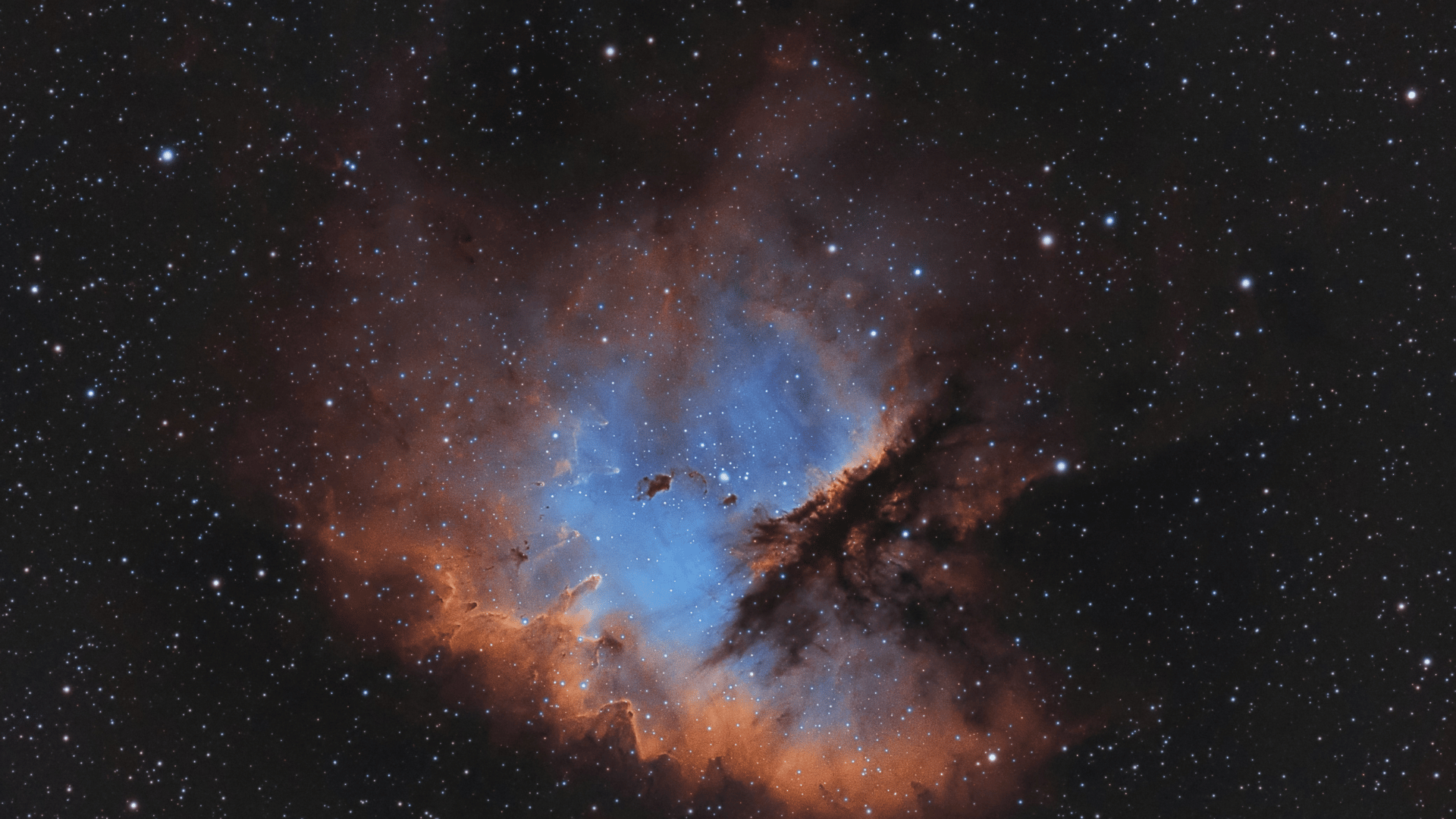 called pac man nebula