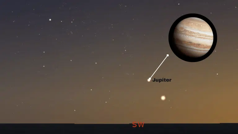 can you see jupiter with the naked eye