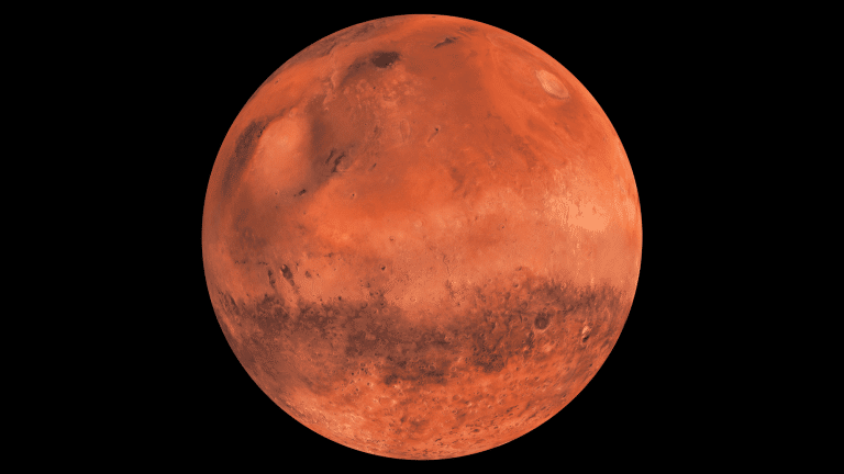 can you see mars with the naked eye
