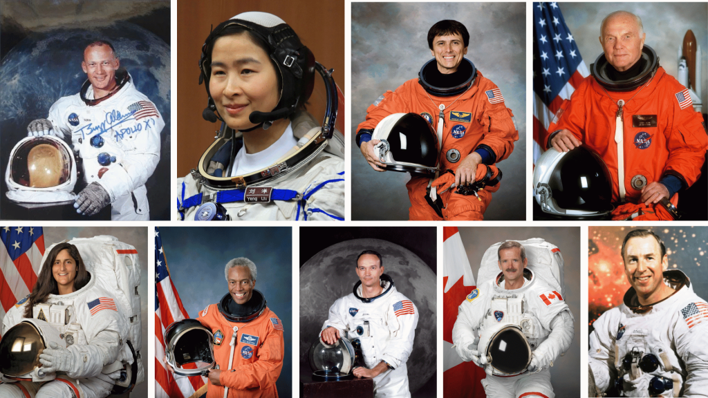 famous astronauts