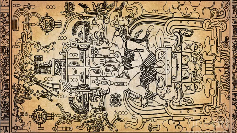 mayan astronaut