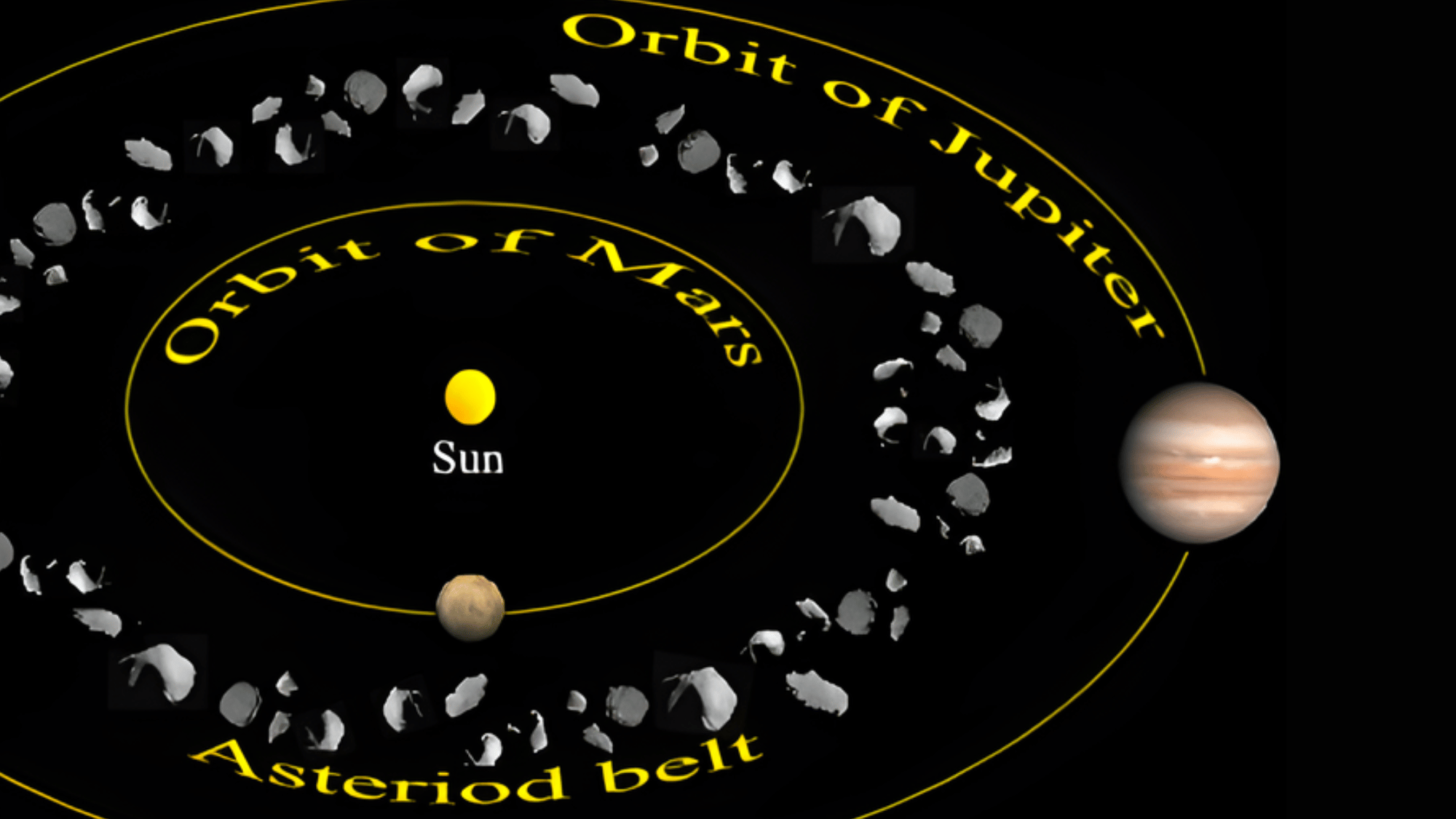 most asteroids live in the asteroid belt