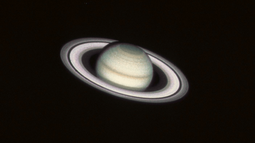 saturn from telescope