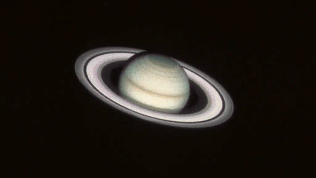 saturn from telescope