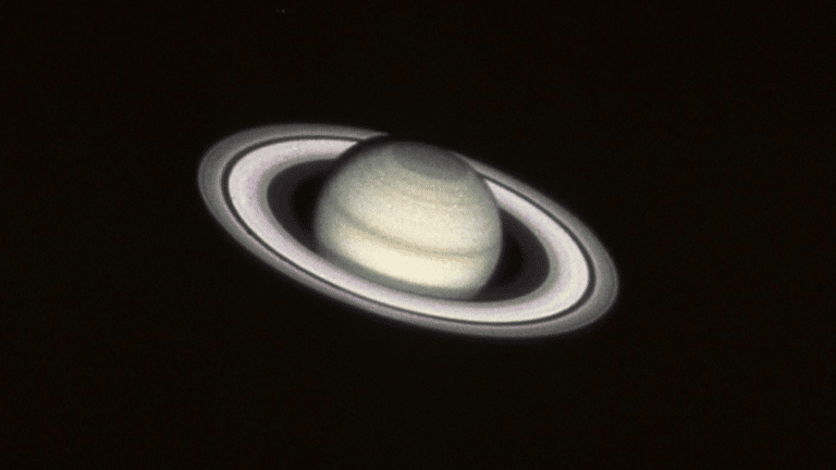saturn from telescope