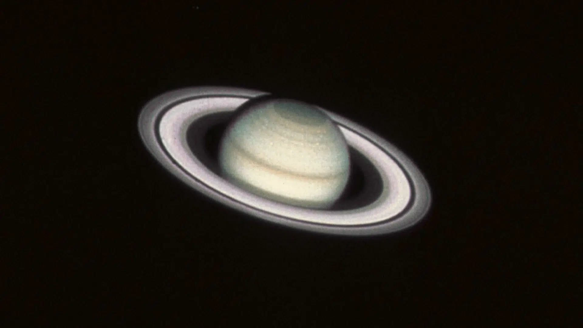 saturn from telescope