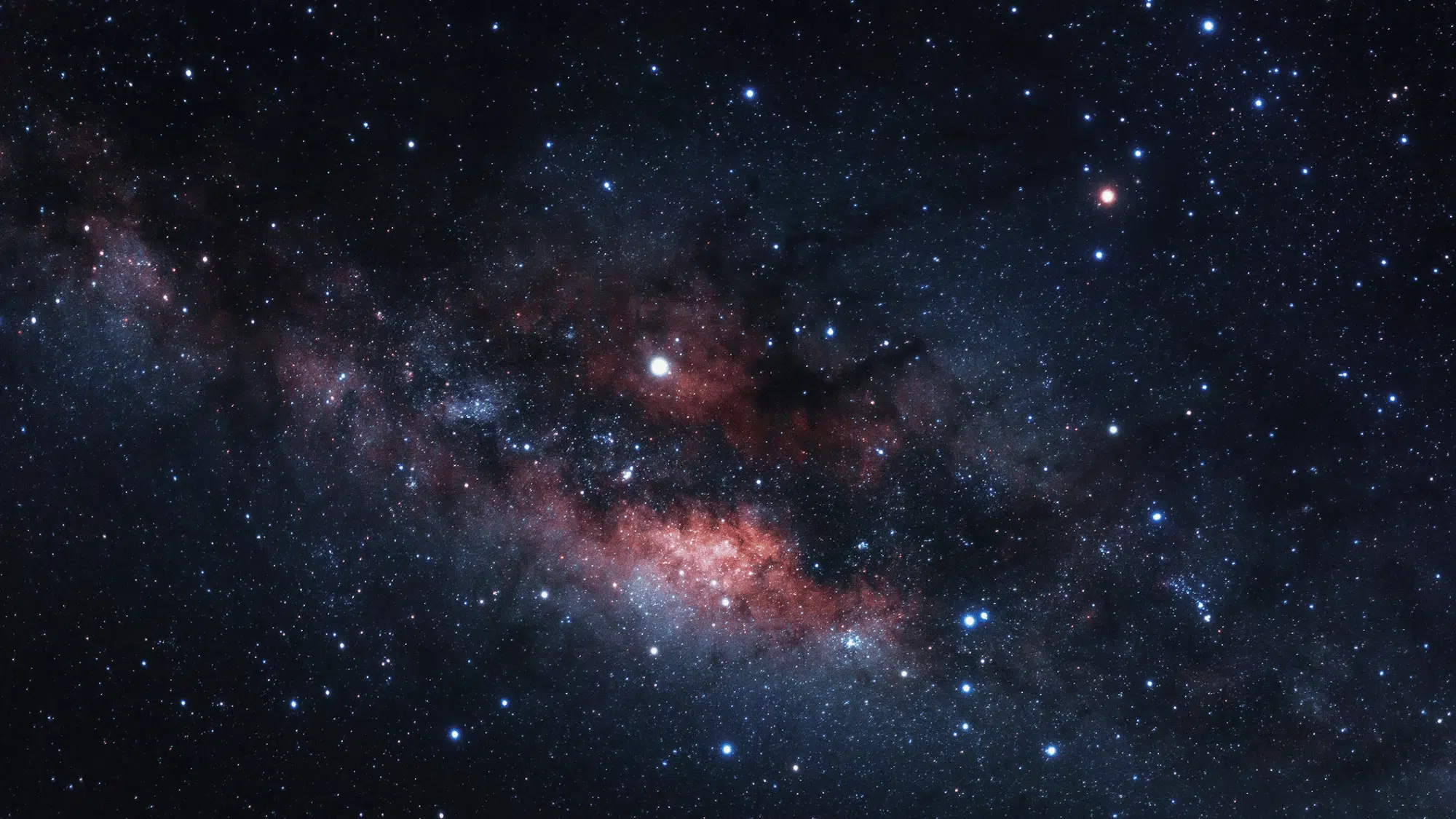 space is completely silent