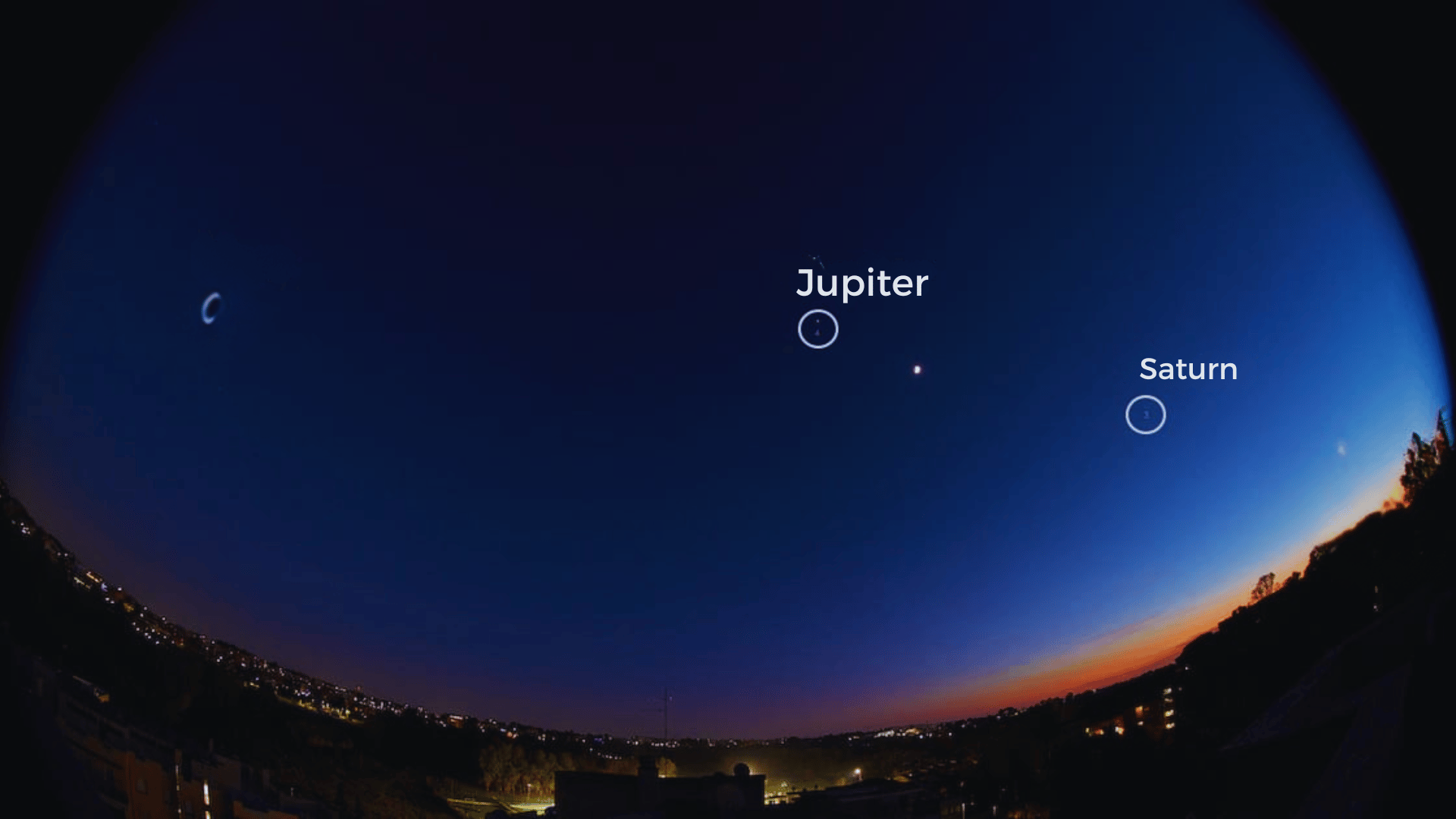 spot saturn easily night sky