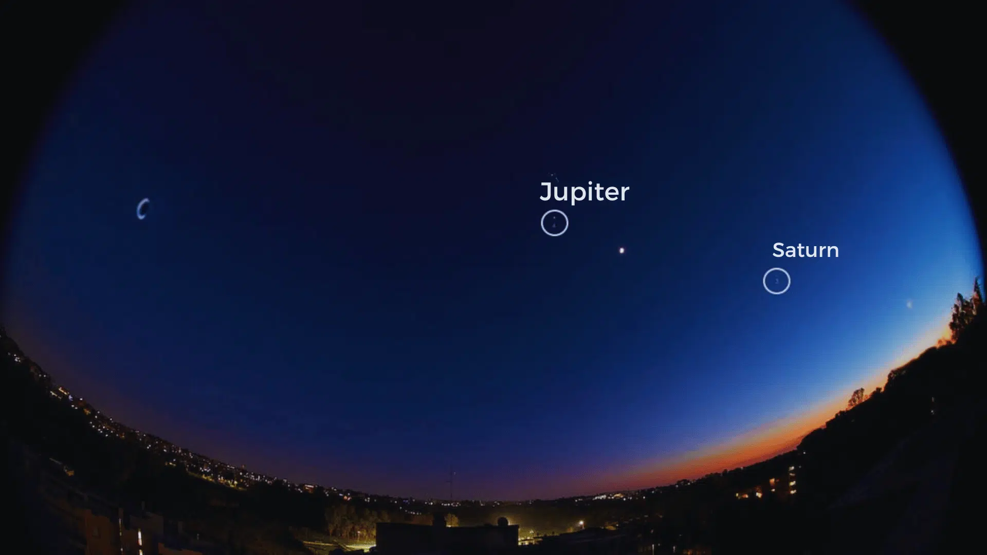 spot saturn easily night sky