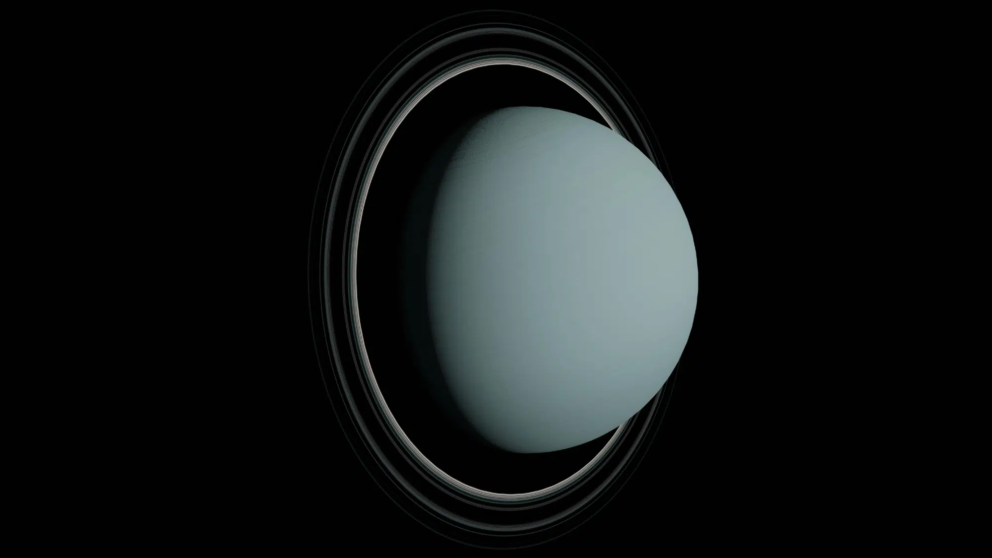 uranus spins on its side