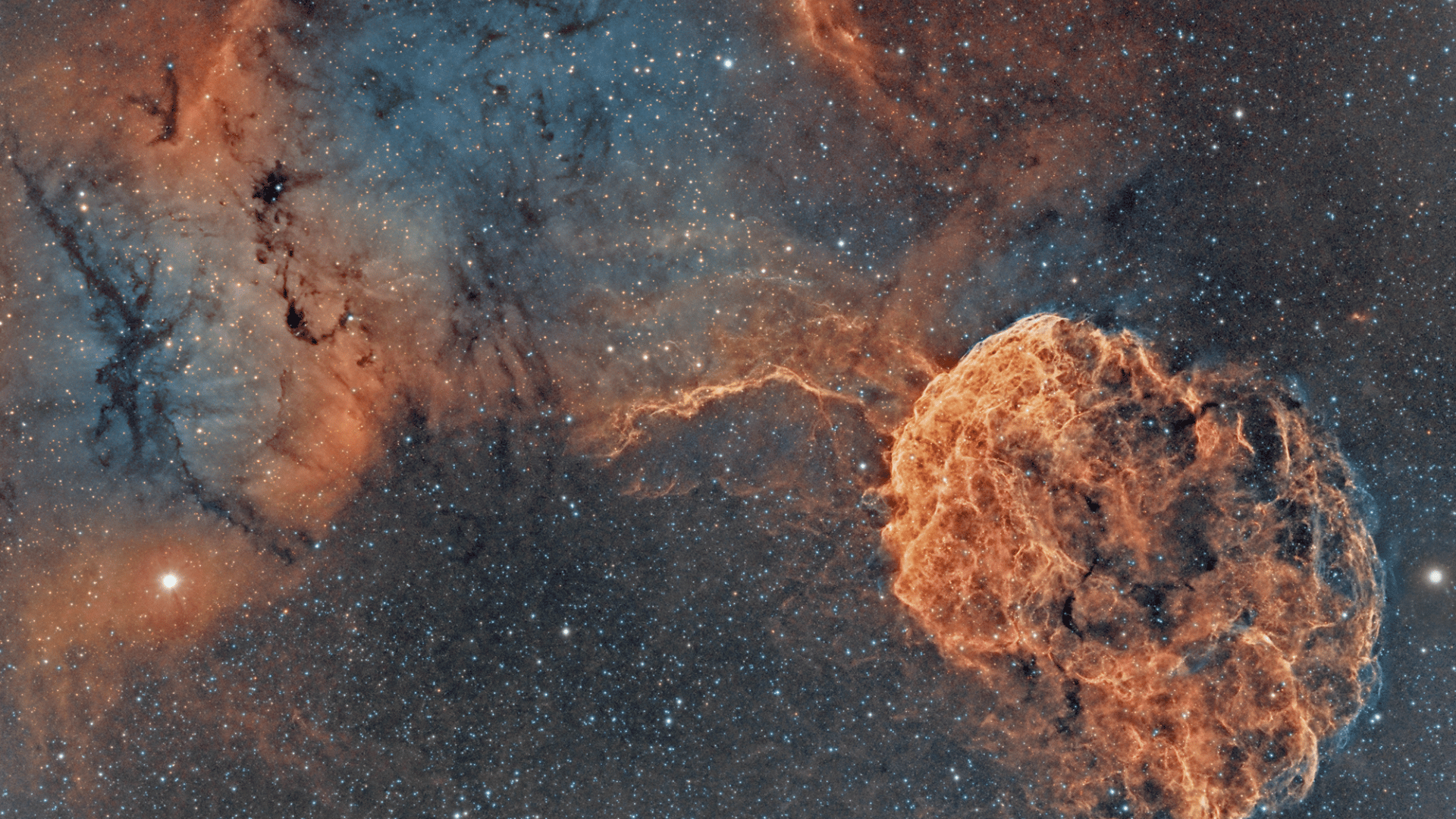 visual characterstics of nebula