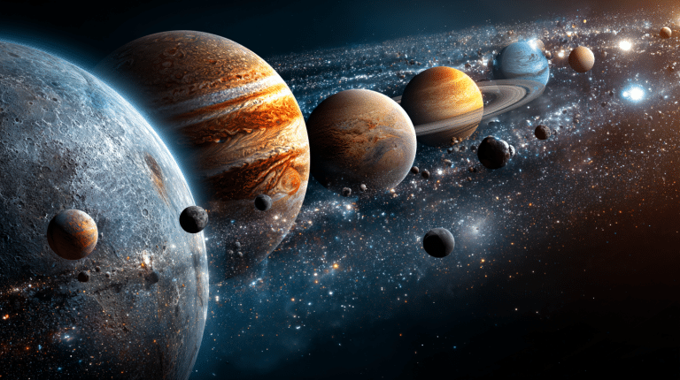 what planets have moons