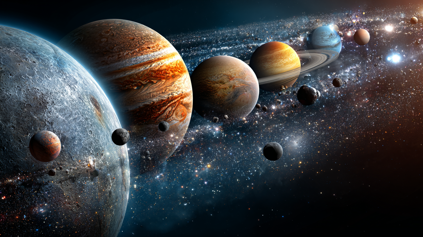 what planets have moons