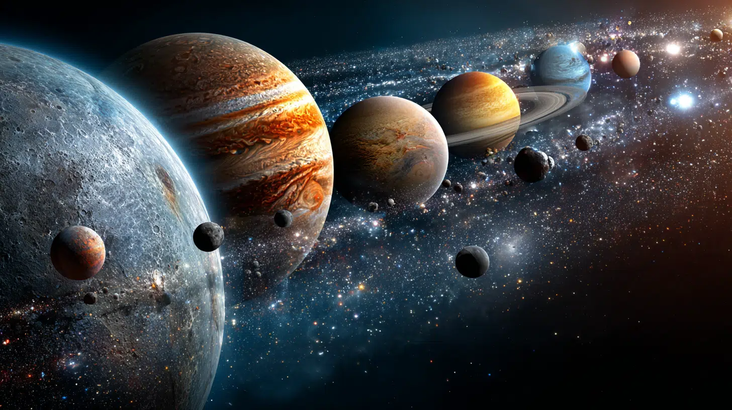 what planets have moons