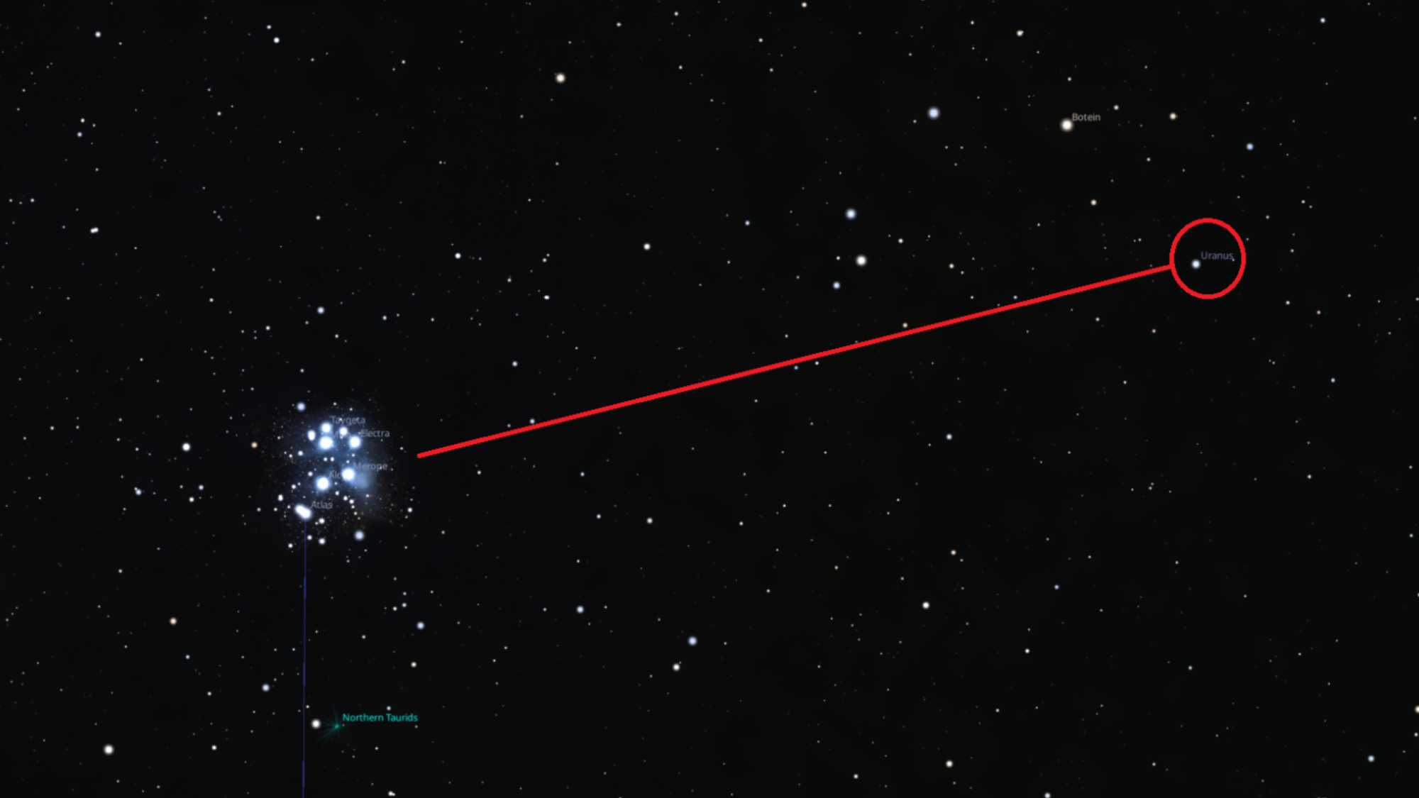 when and where to look for uranus