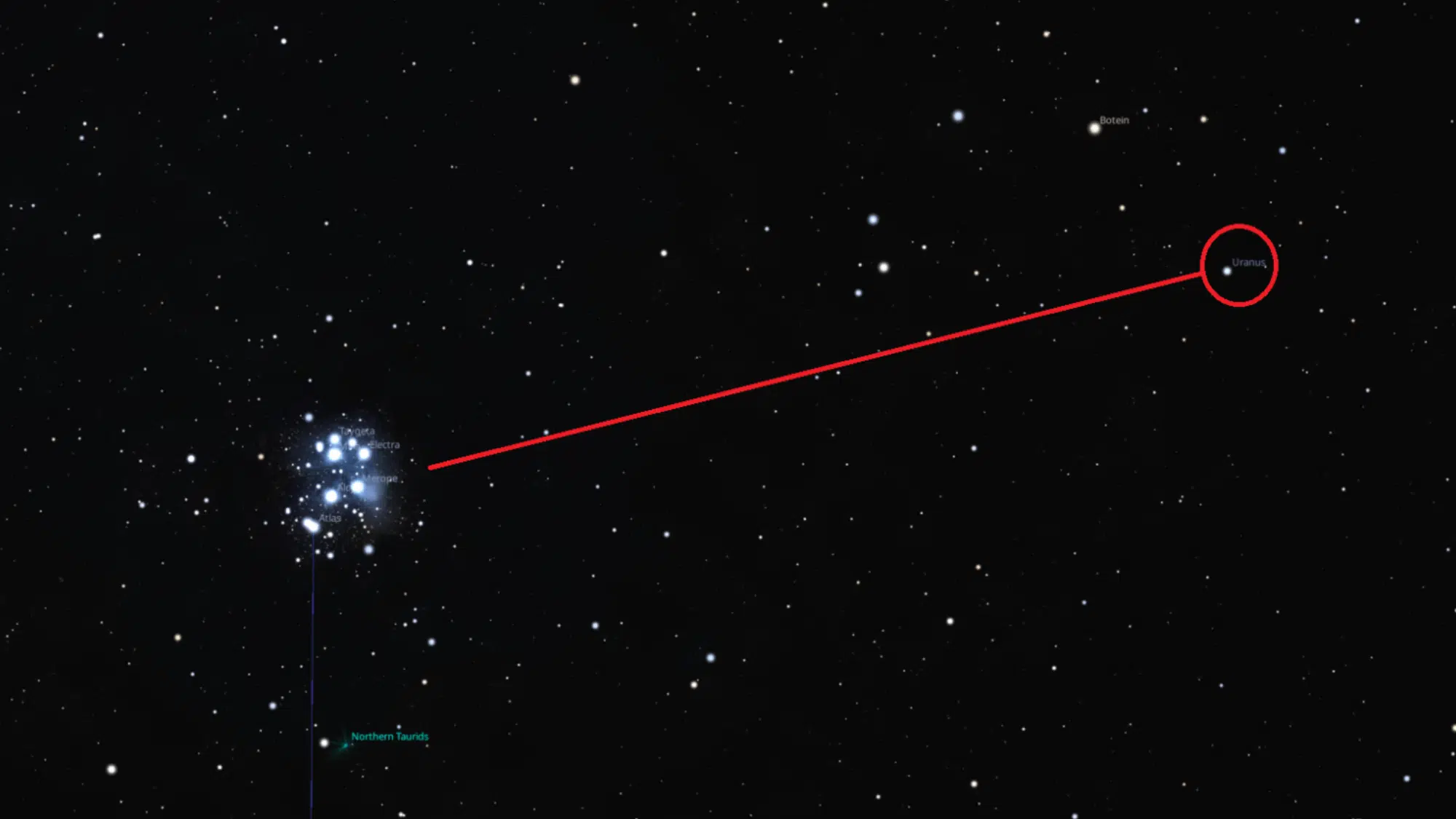 when and where to look for uranus