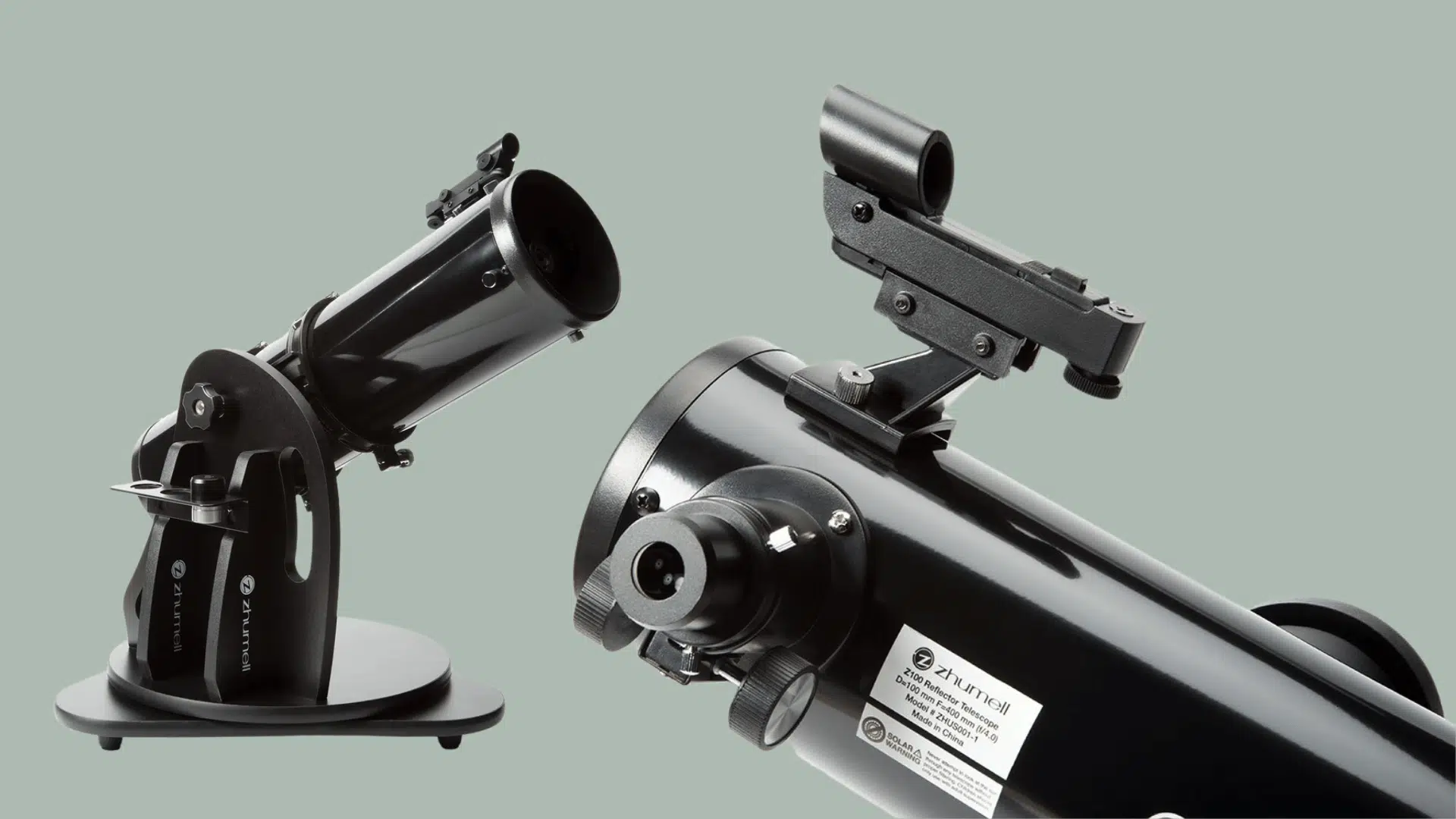 zhumell z130 portable altazimuth reflector