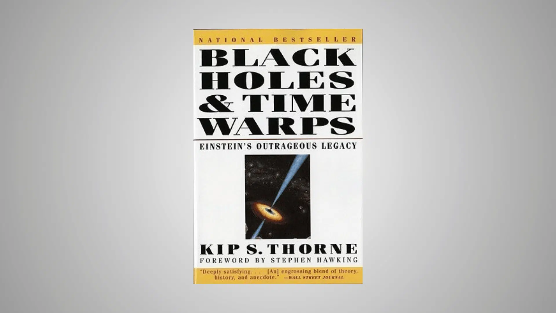black holes and time warps by kip thorne