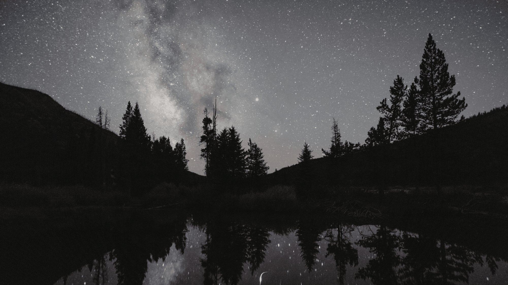 find dark locations and check light pollution