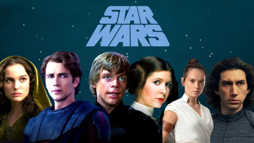 how rey fits in the skywalker family tree