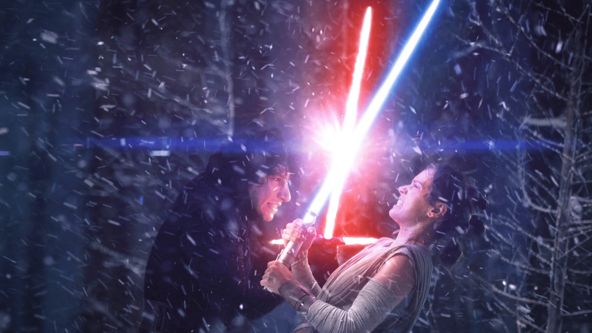 rey discovers the force