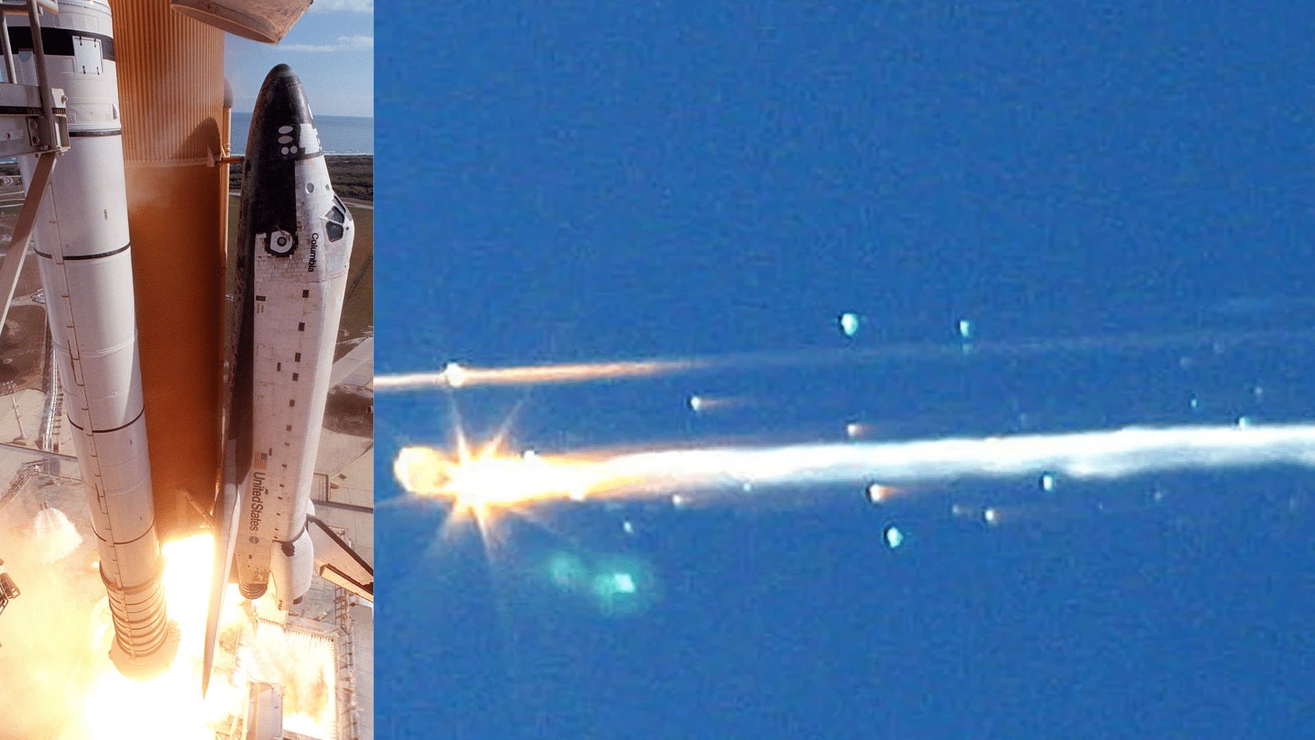 what happened to columbia and why it broke apart