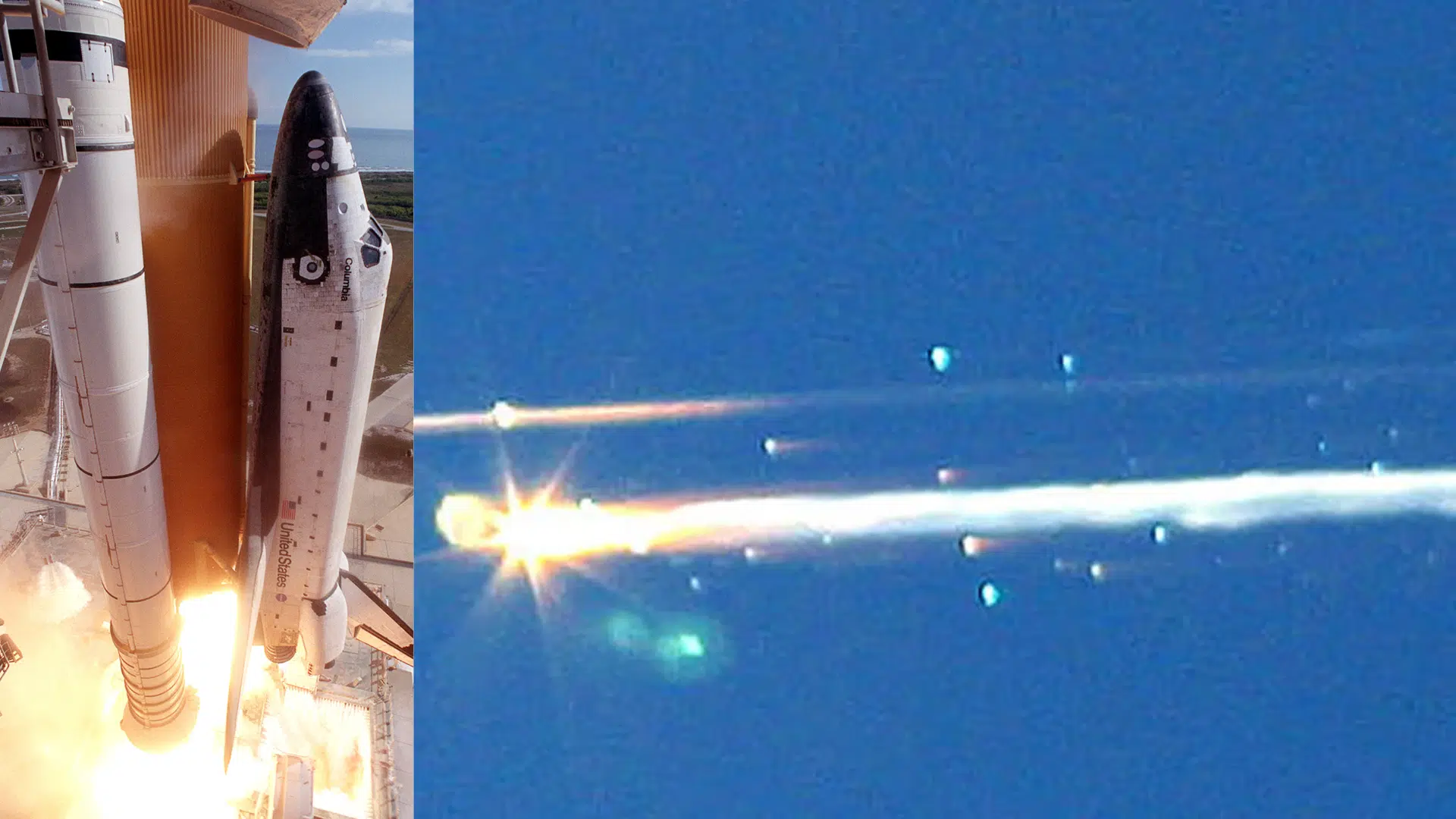 what happened to columbia and why it broke apart