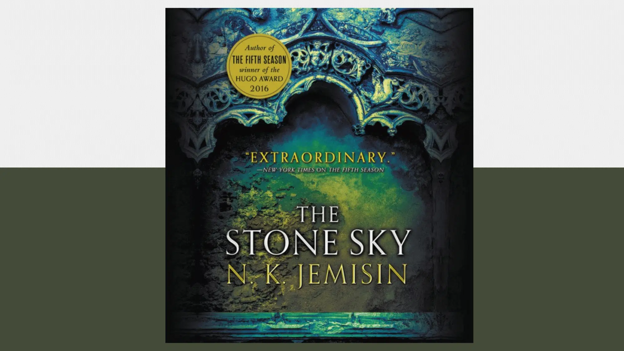 Book cover for N. K. Jemisin's The Stone Sky.