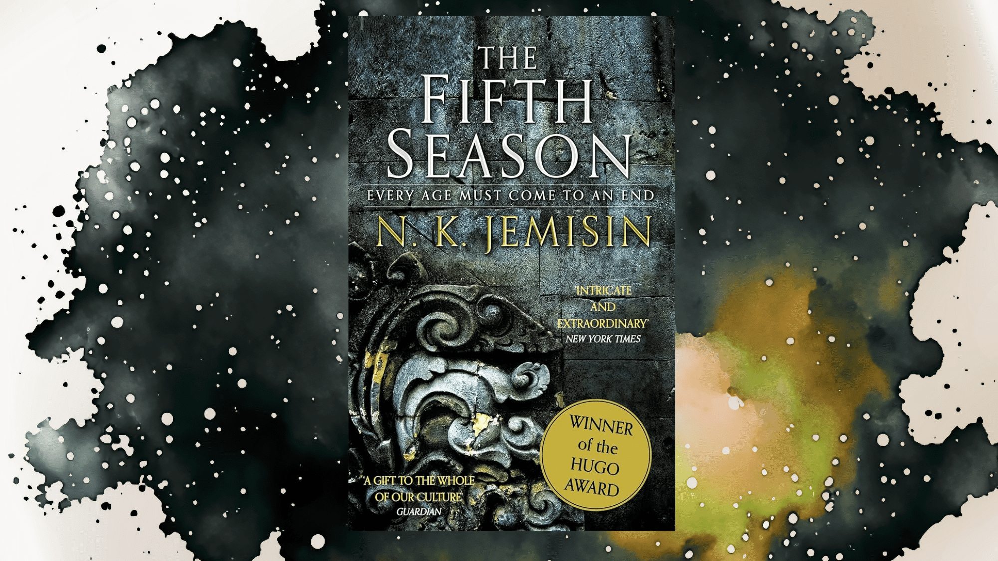 Book cover for N.K. Jemisin's The Fifth Season.