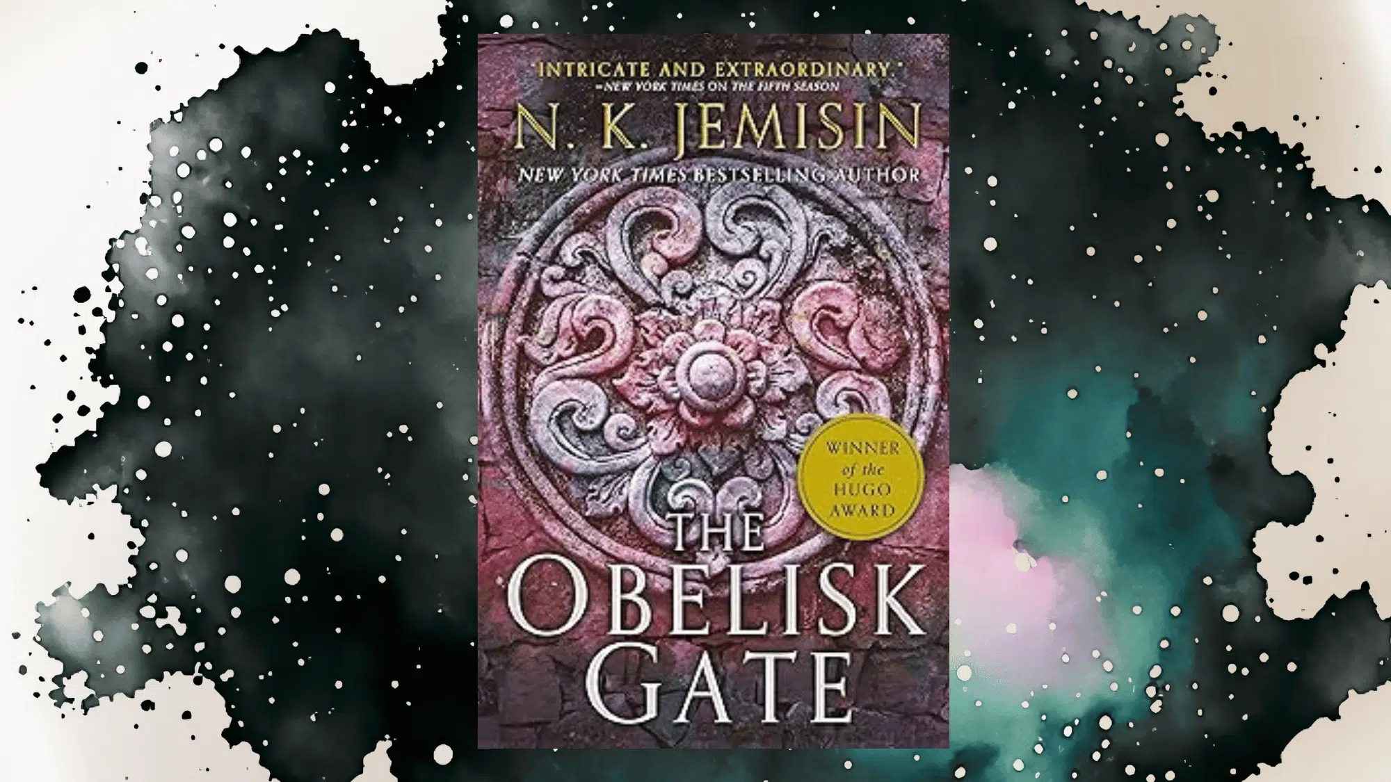 Book cover for N.K. Jemisin's The Obelisk Gate.
