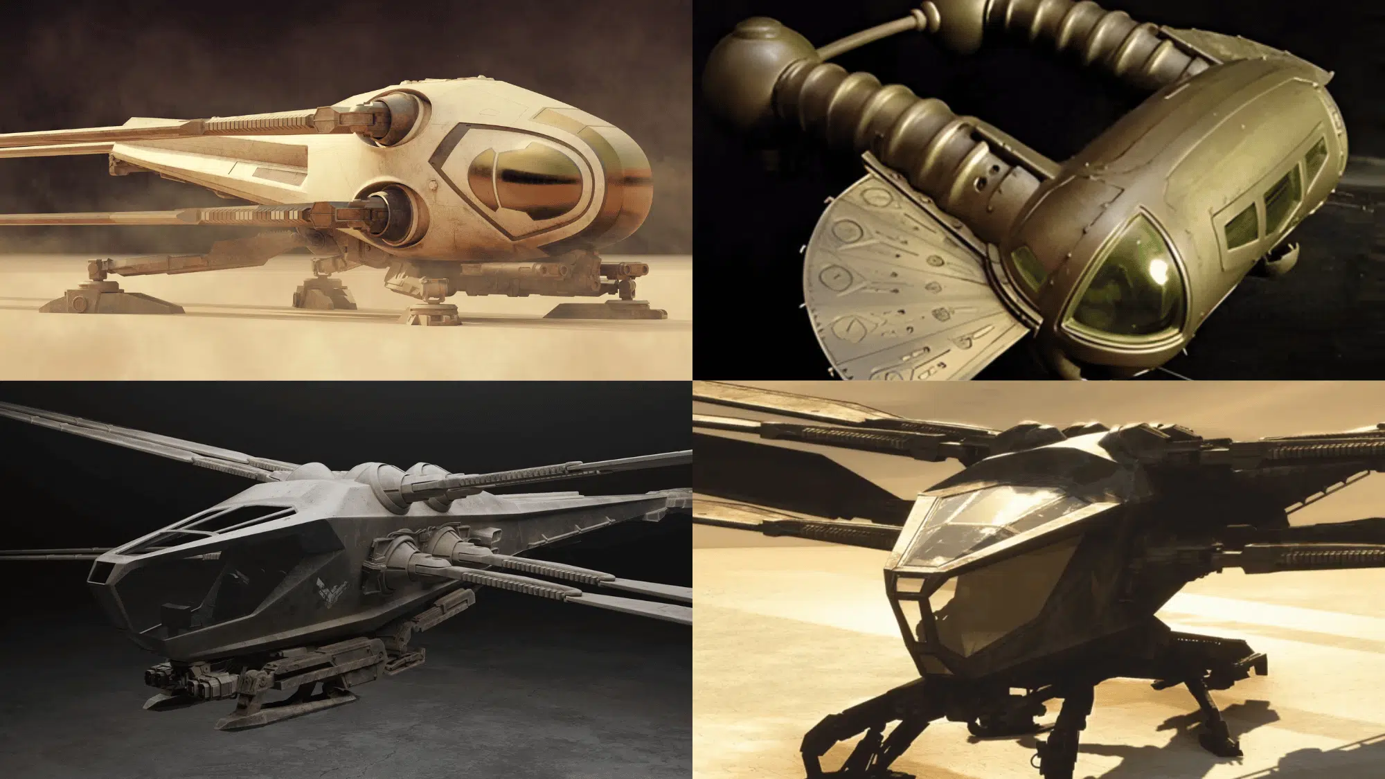 Ornithopters Across Dune Adaptations