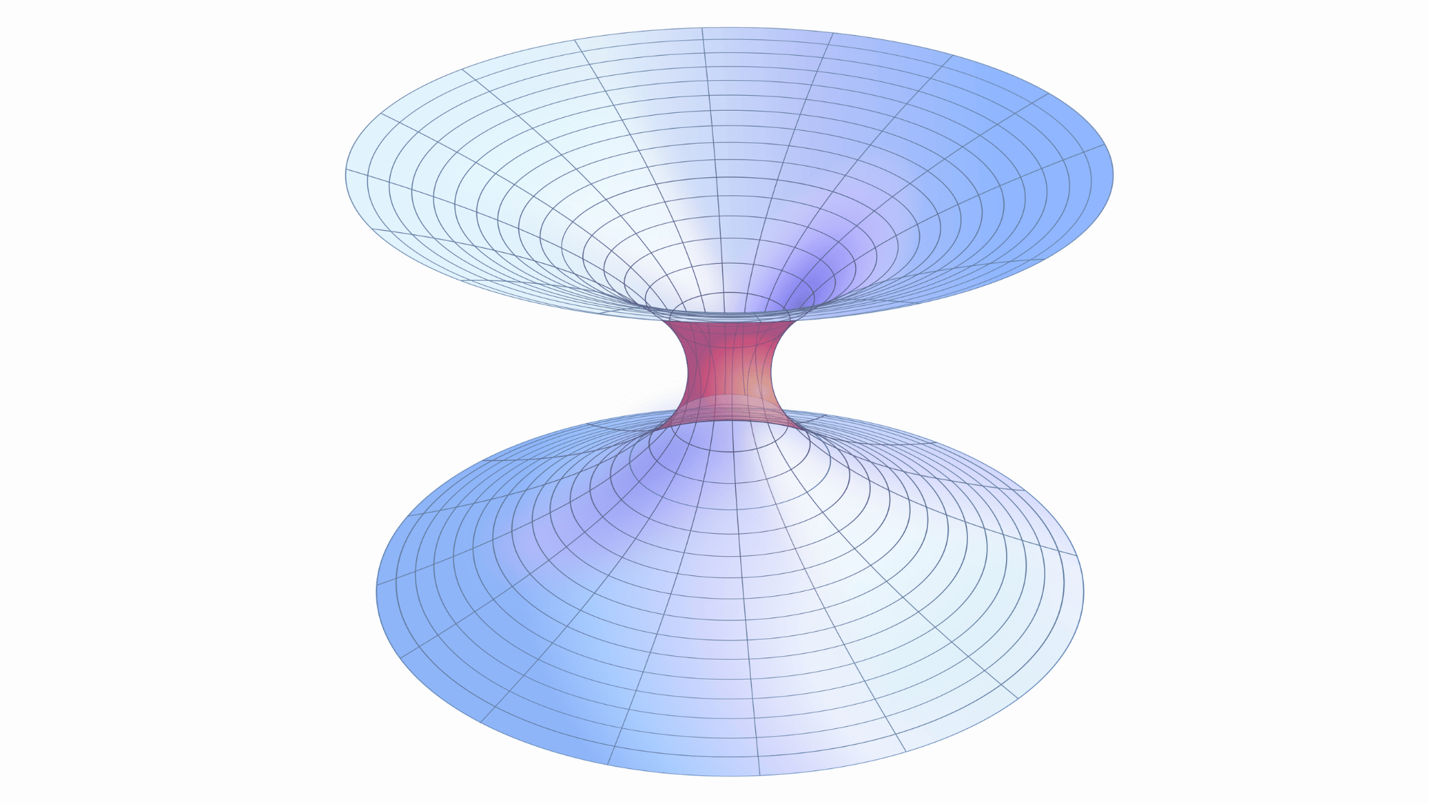 Embedding diagram of a Schwarzschild wormhole