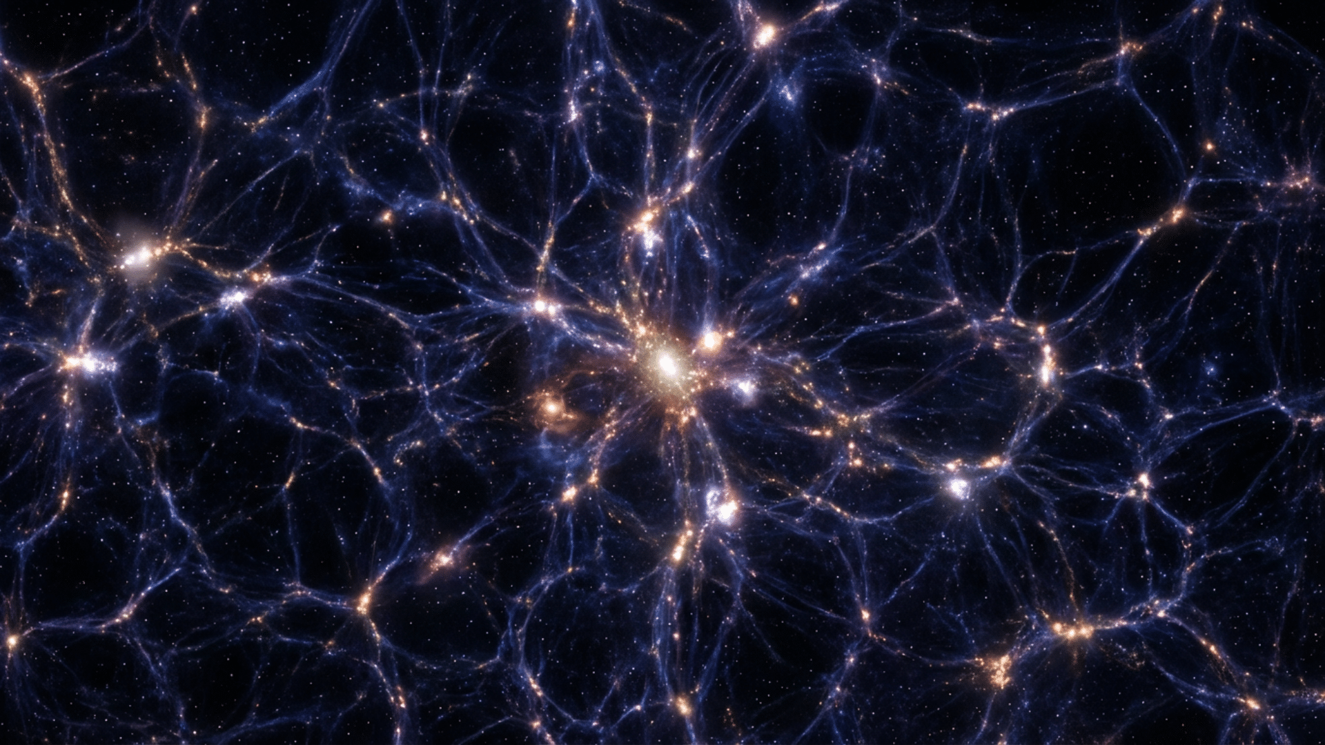 Large cosmic void surrounded by galaxies