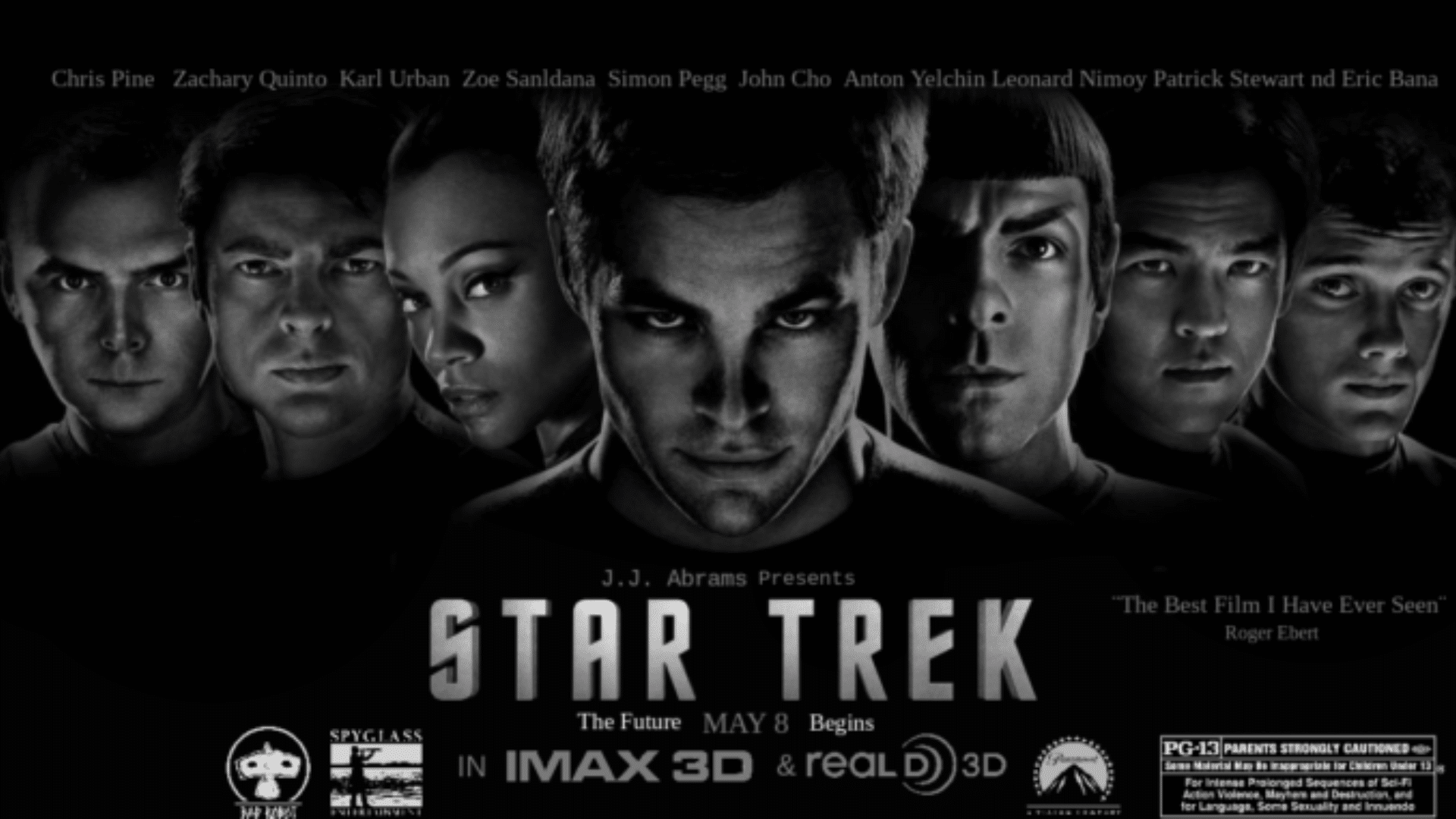 Star Trek 2009 reboot movie poster