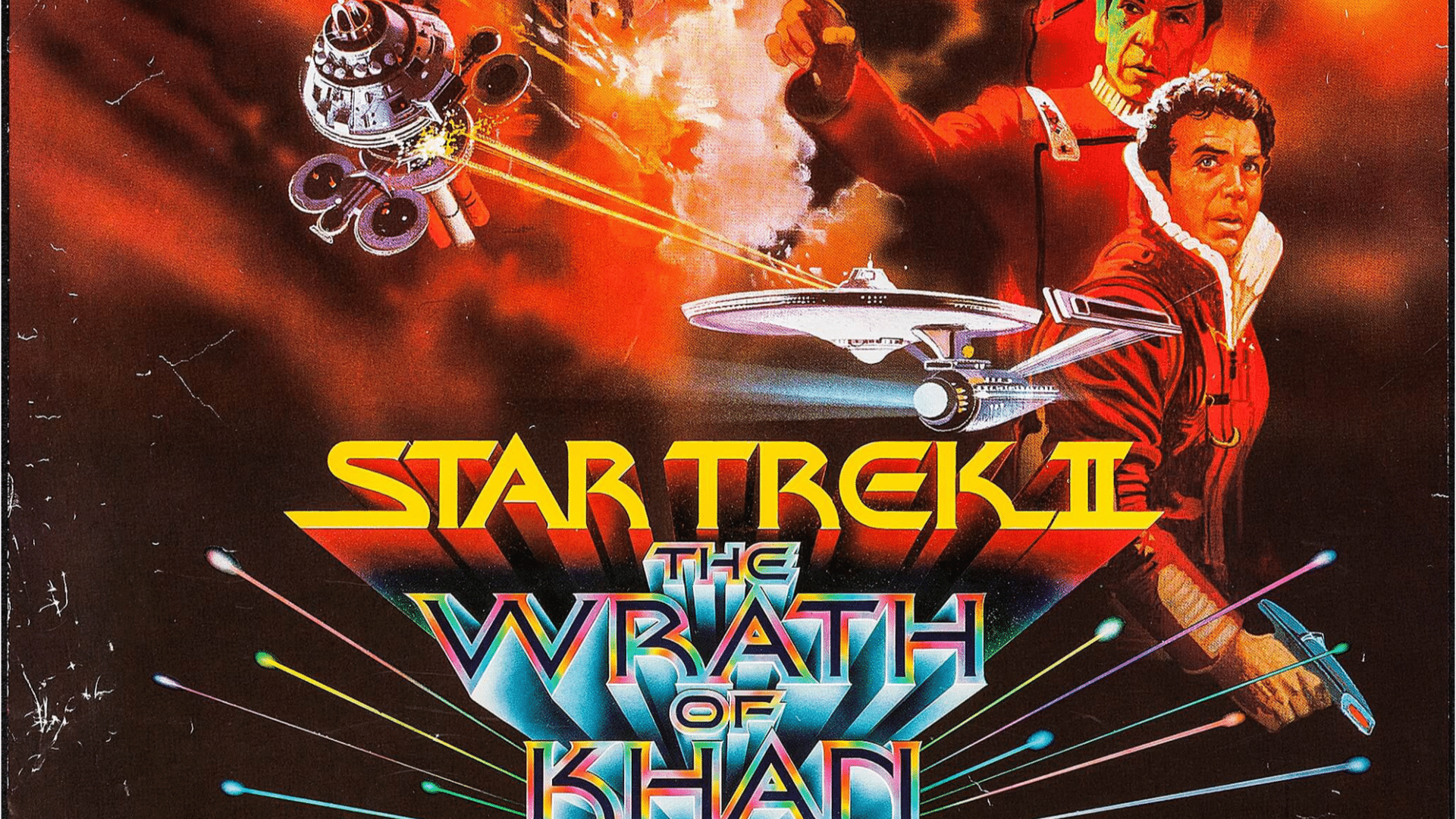 Star Trek II The Wrath of Khan 1982 movie poster