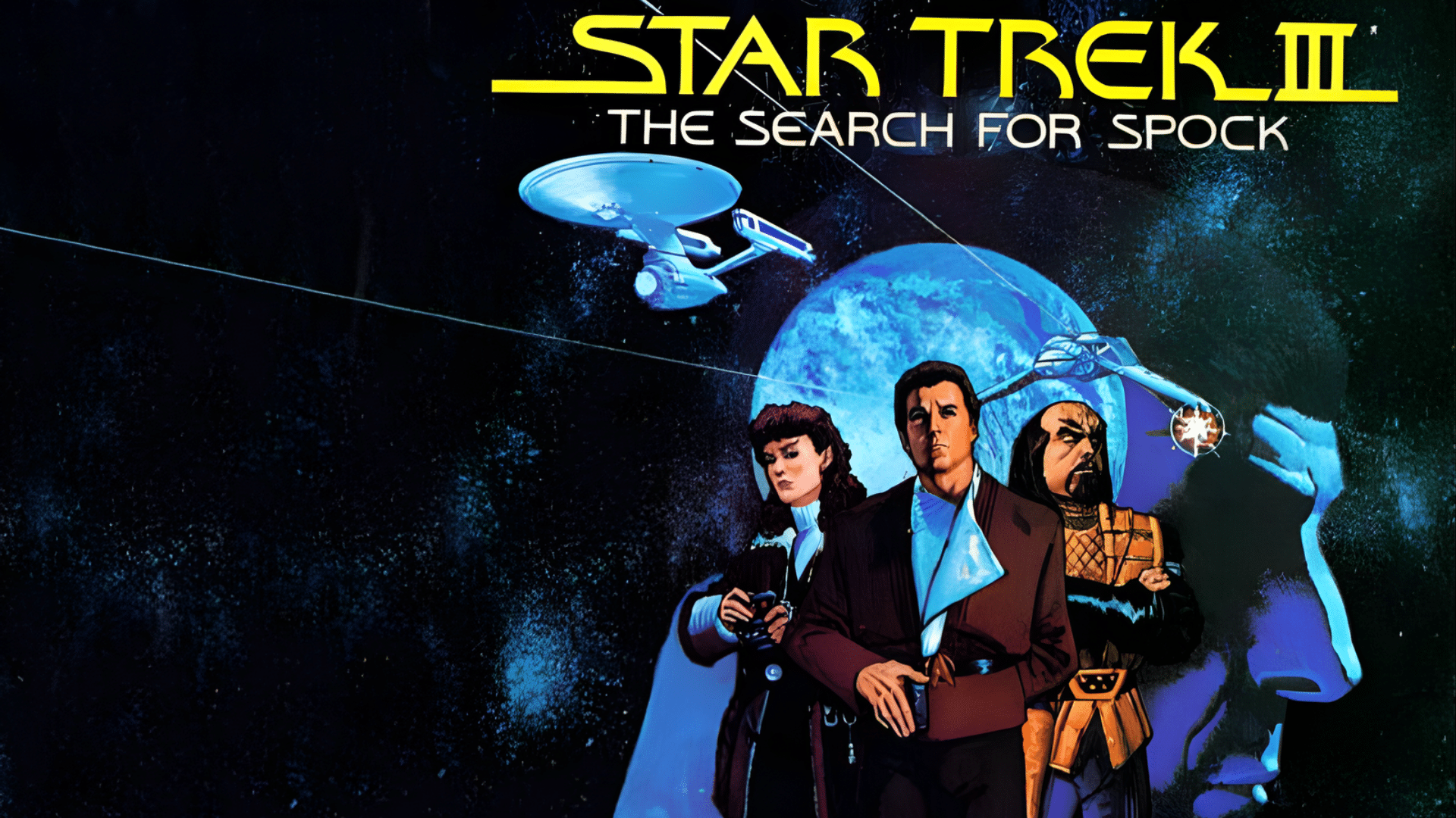 Star Trek III The Search for Spock 1984 movie poster