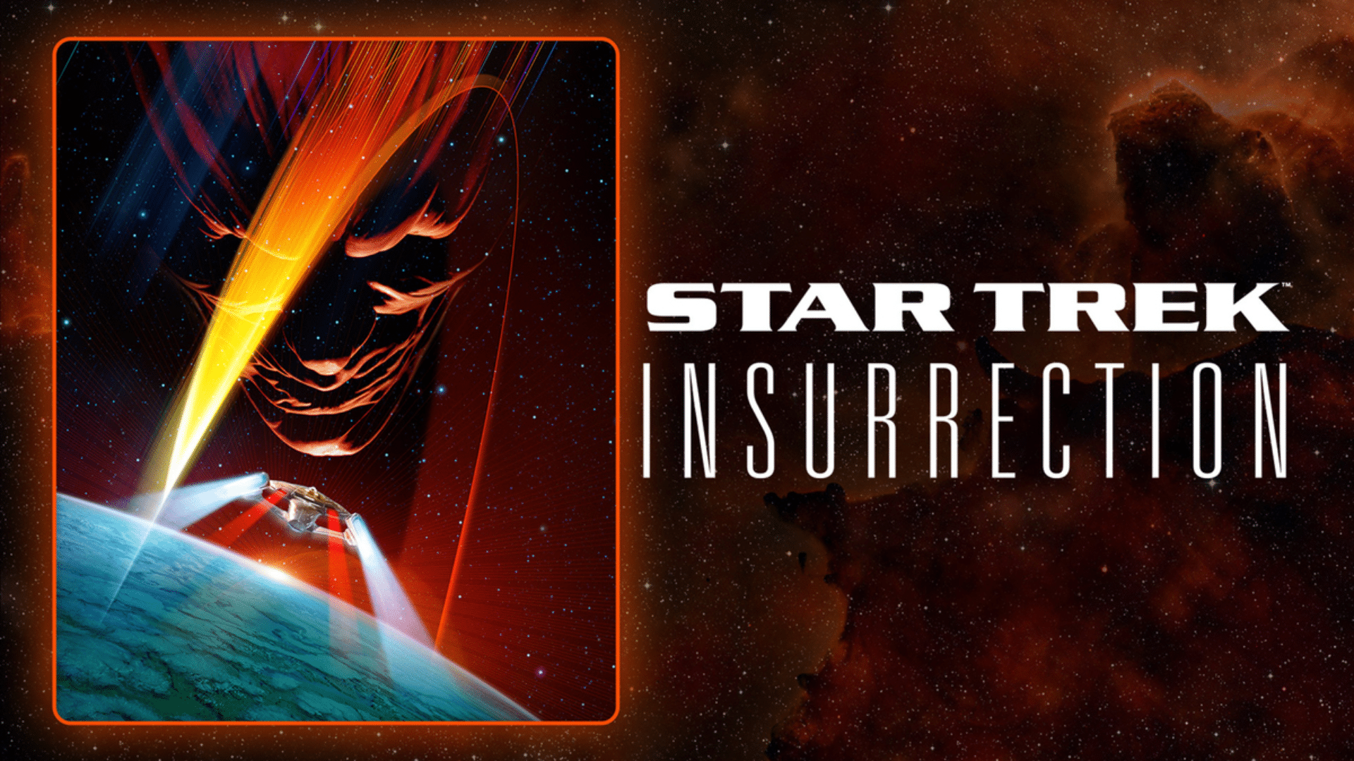 Star Trek Insurrection 1998 official movie poster