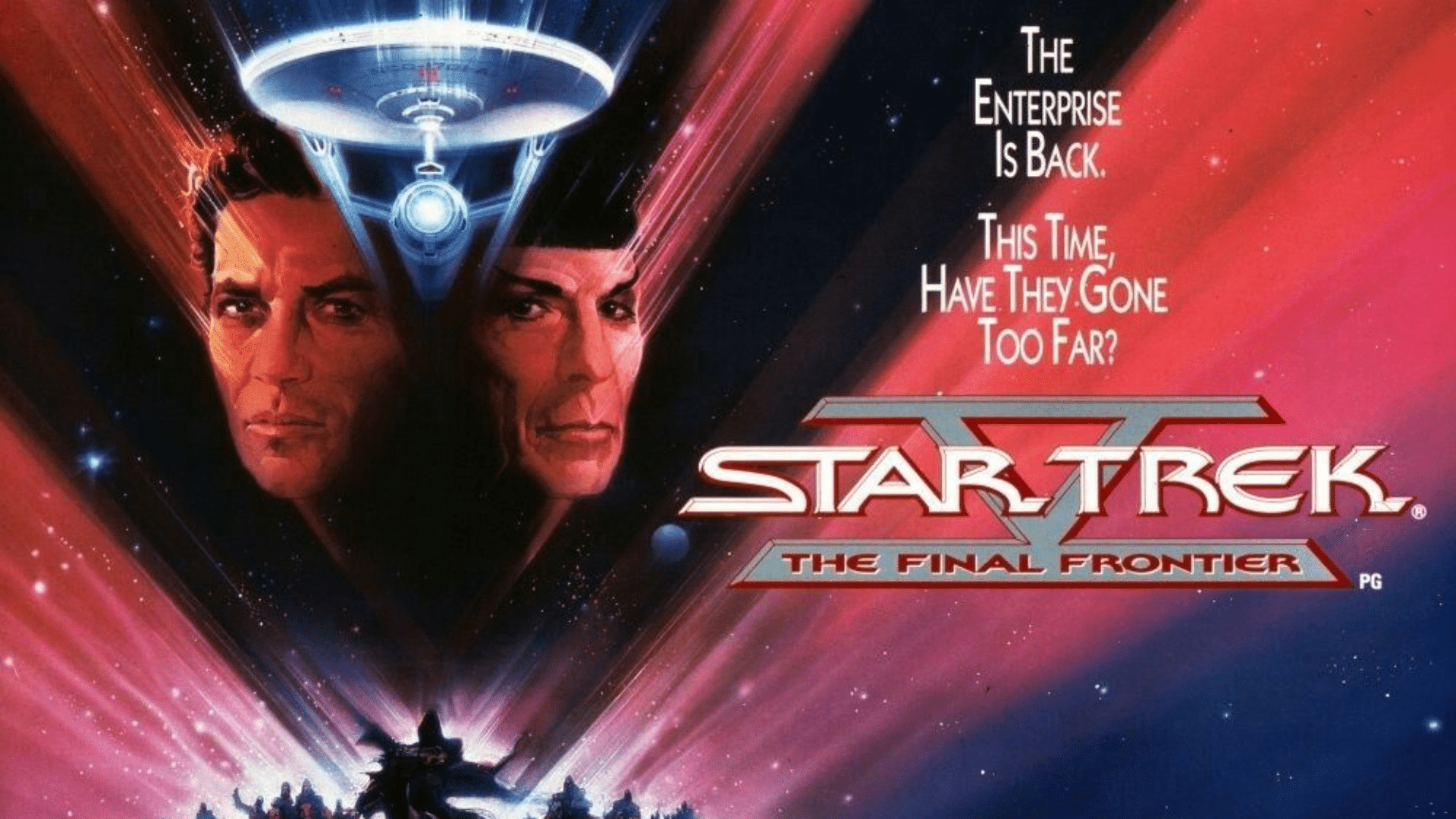 Star Trek V The Final Frontier 1989 movie poster