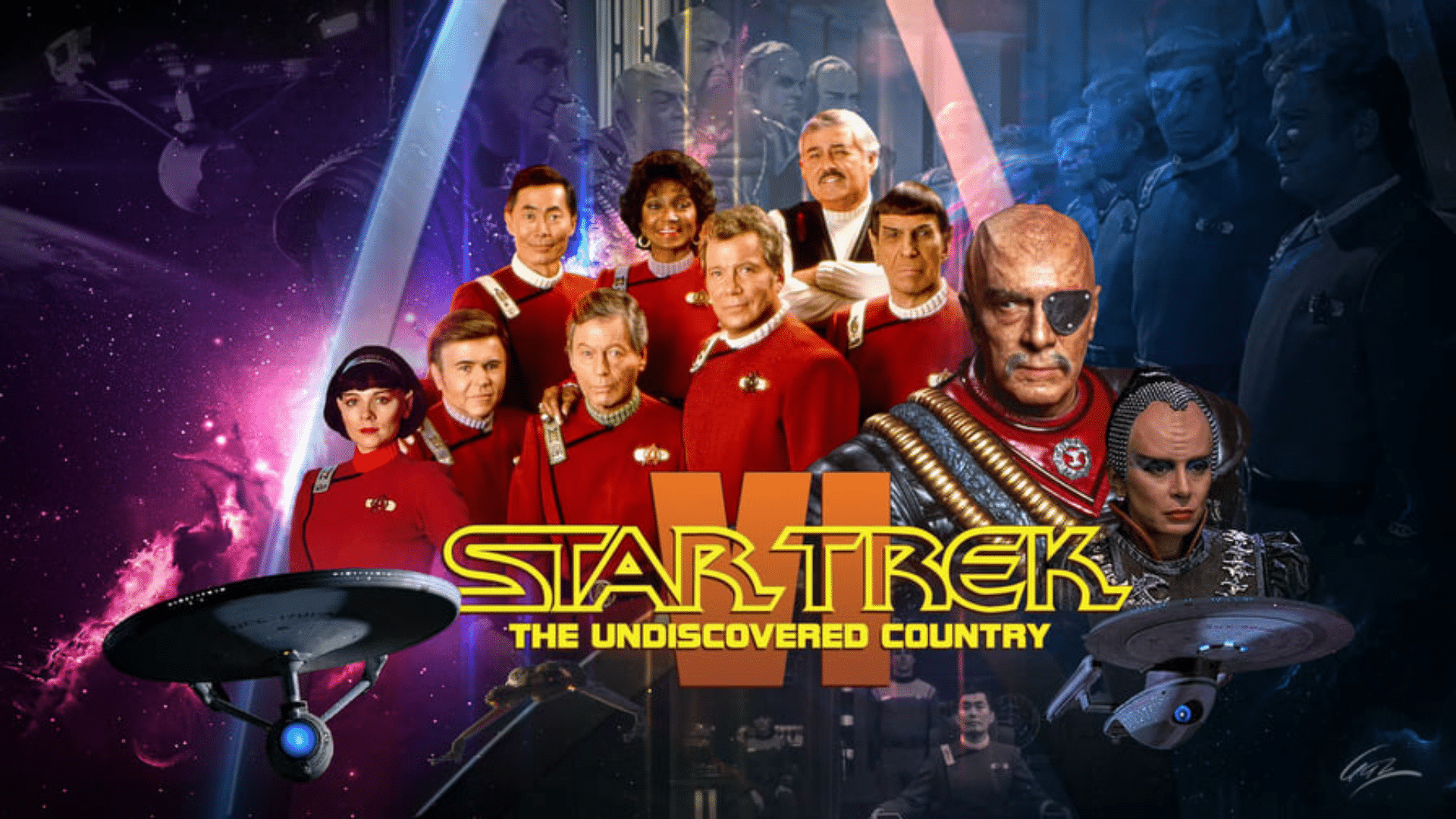 Star Trek VI The Undiscovered Country 1991 movie poster