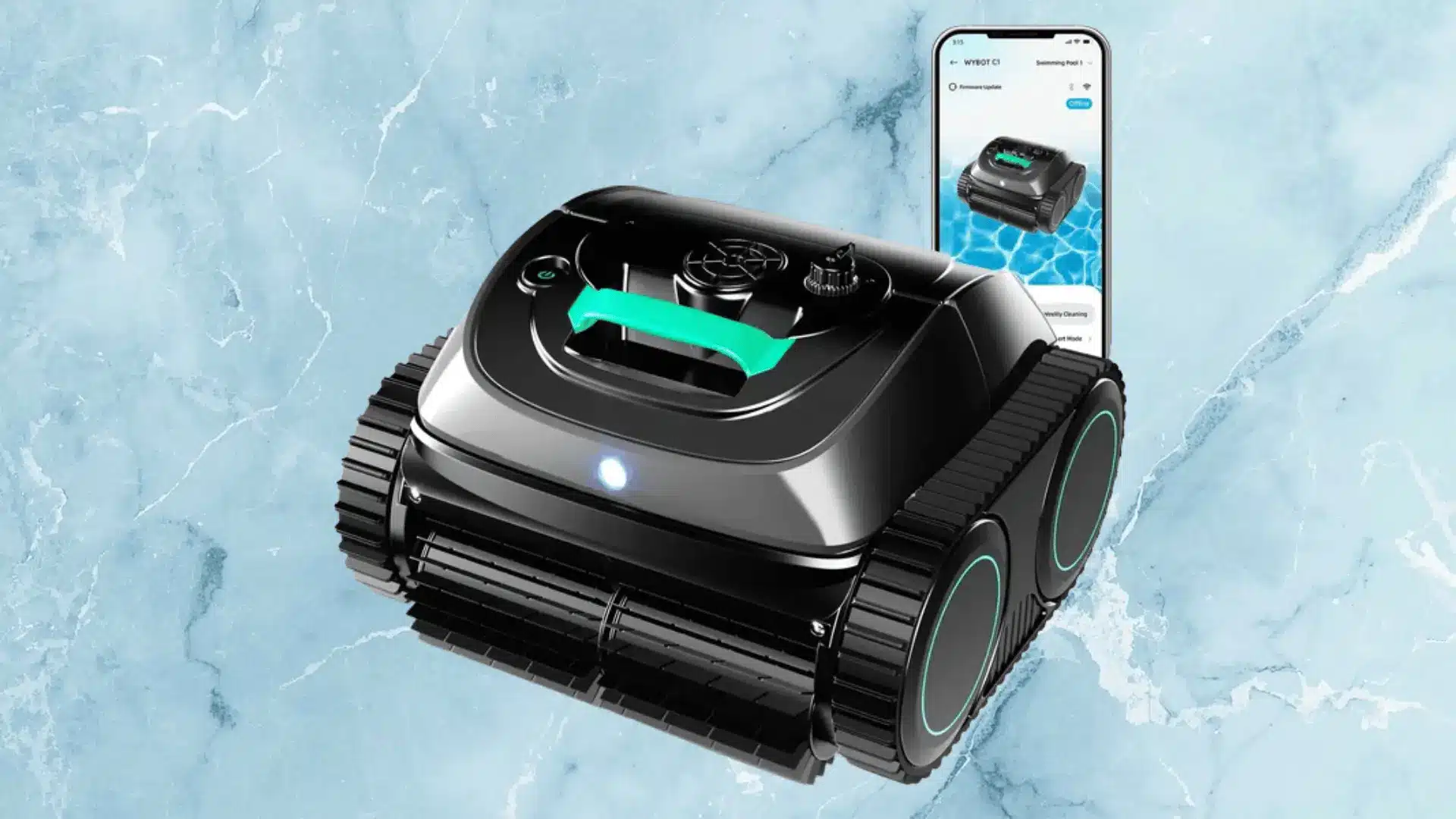 best smart pool vacuum robot wybot c1