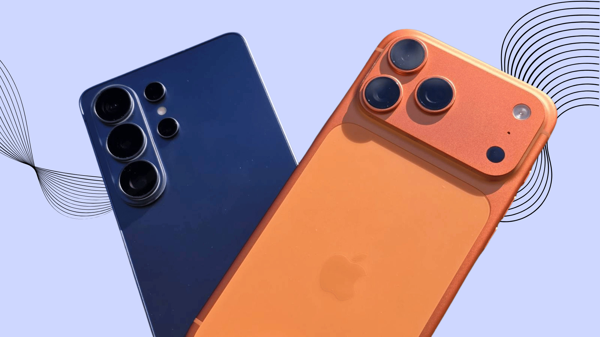 iPhone 17 Pro Max vs Samsung Galaxy S26 Ultra comparison side-by-side
