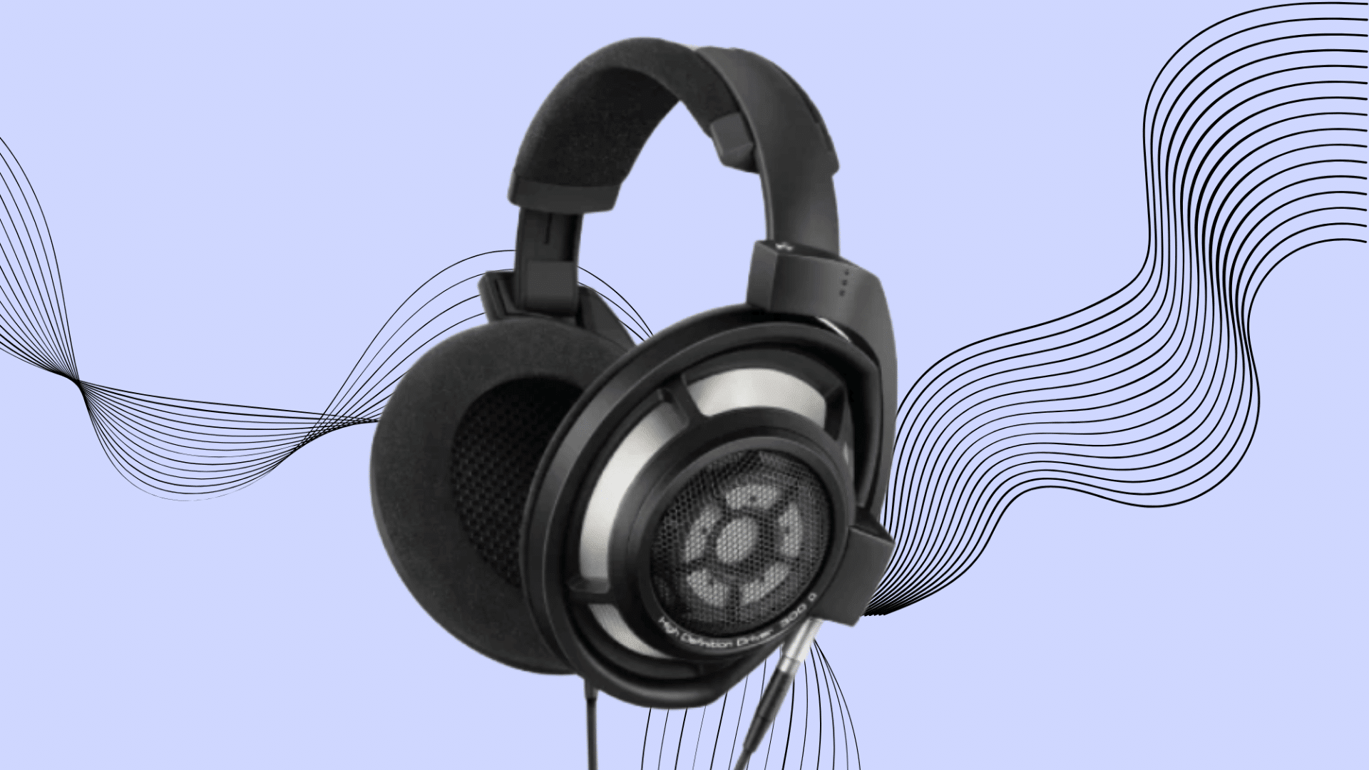 Sennheiser HD 800S Flagship ring radiator open-back in black. Epic width for classical detail.
