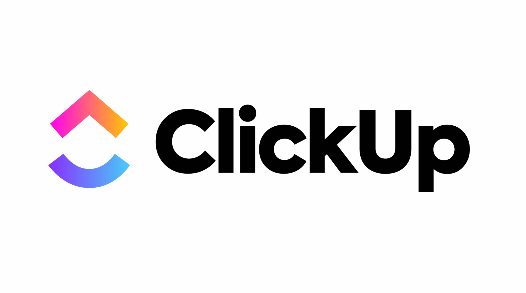 Claude responded: ClickUp logo with gradient colorful icon on white backgroundClickUp logo with gradient colorful icon on white background