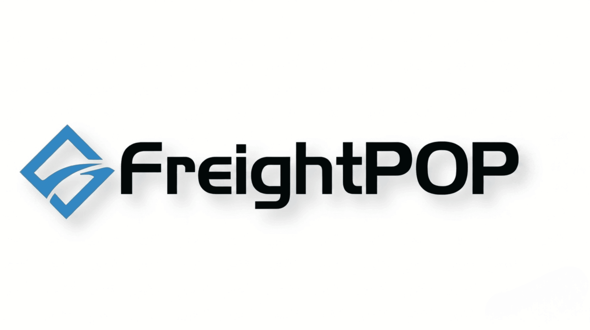 FreightPOP logo in blue and black representing shipping and transportation management software