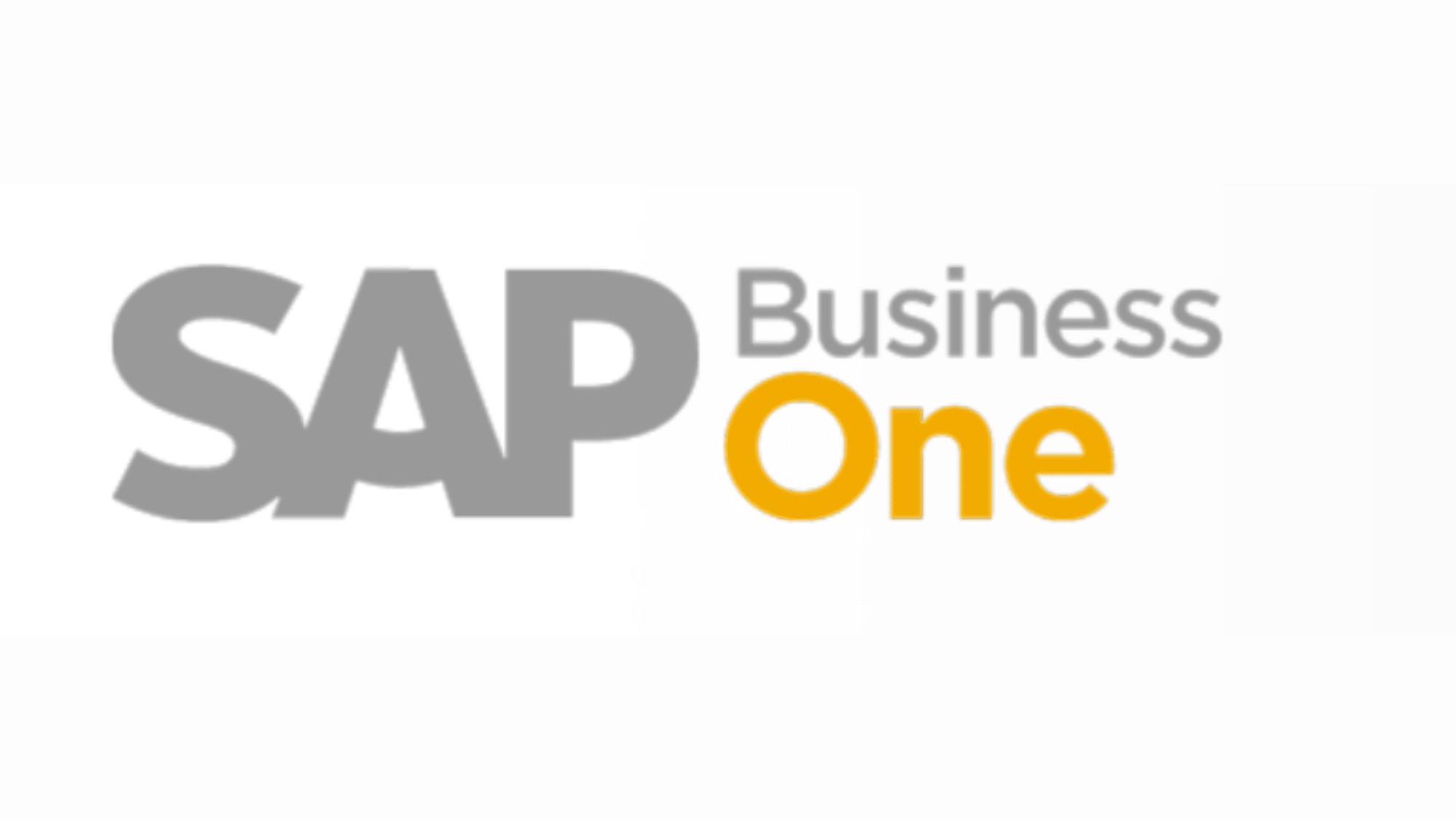 SAP Business One ERP software logo for small and mid-size business management.