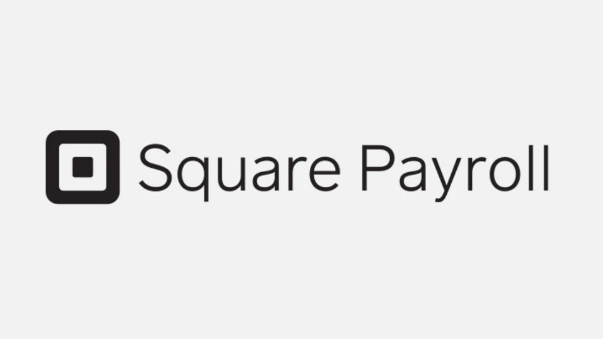Square Payroll payroll and attendance management software logo on light grey background