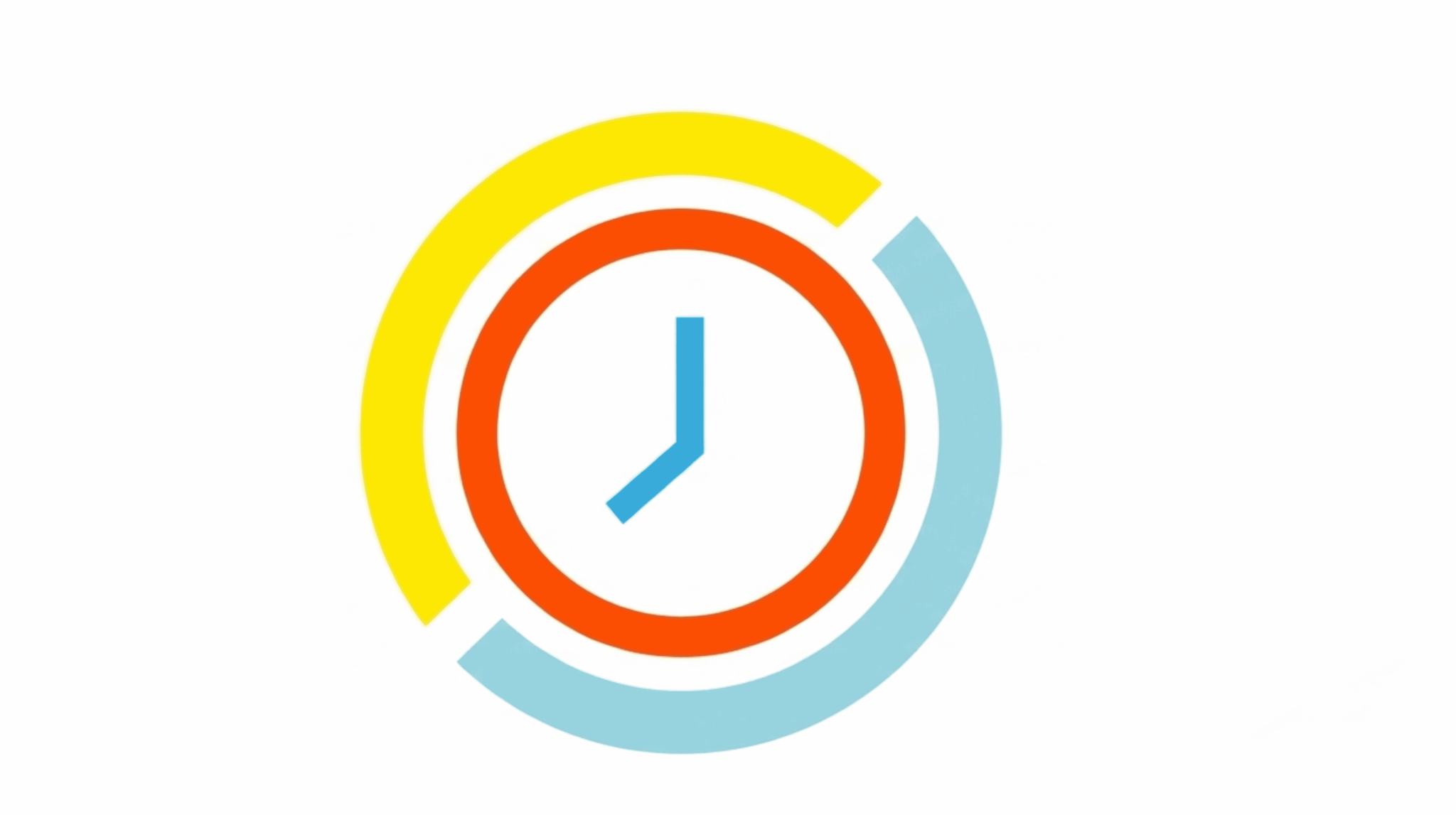 TimeClock 365 attendance tracking software logo with colorful clock icon on white background