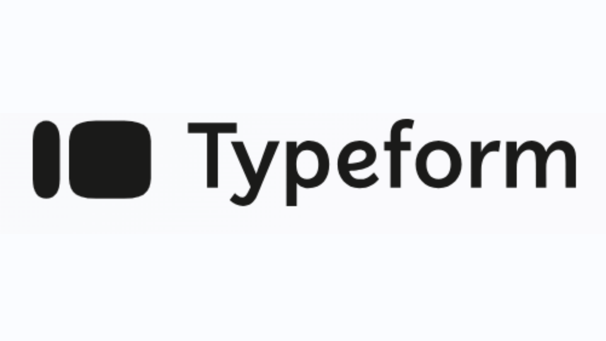 Typeform conversational form SaaS tool showing survey builder and response analytics