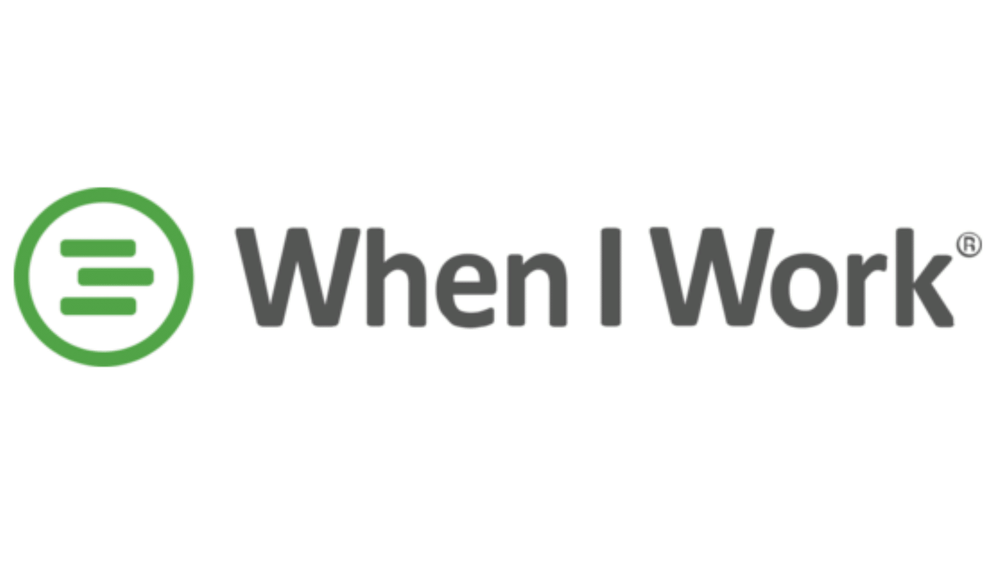 When I Work logo, best shift scheduling software for small business managers